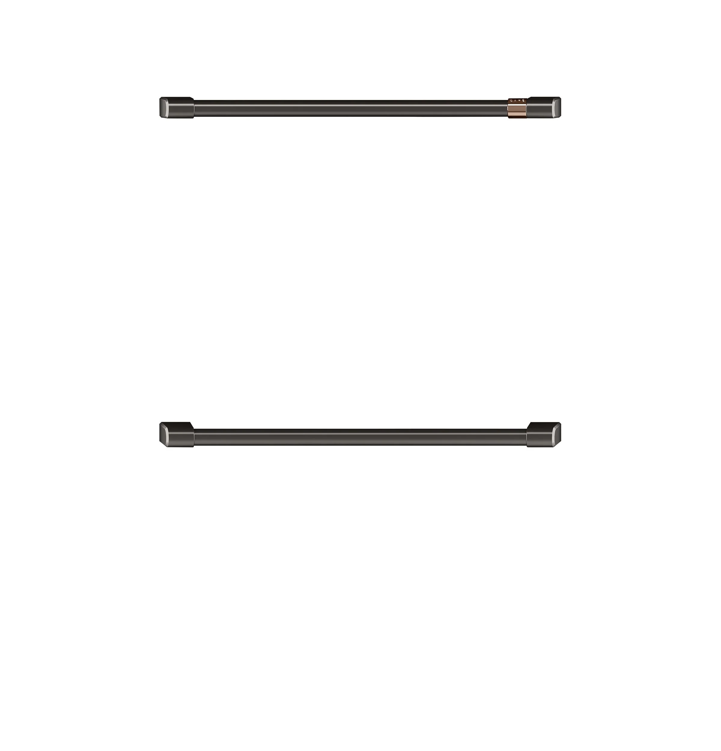 Café™ Brushed Black 2Pcs. 30" Wall Oven Handle - CXWD0H0PMBT