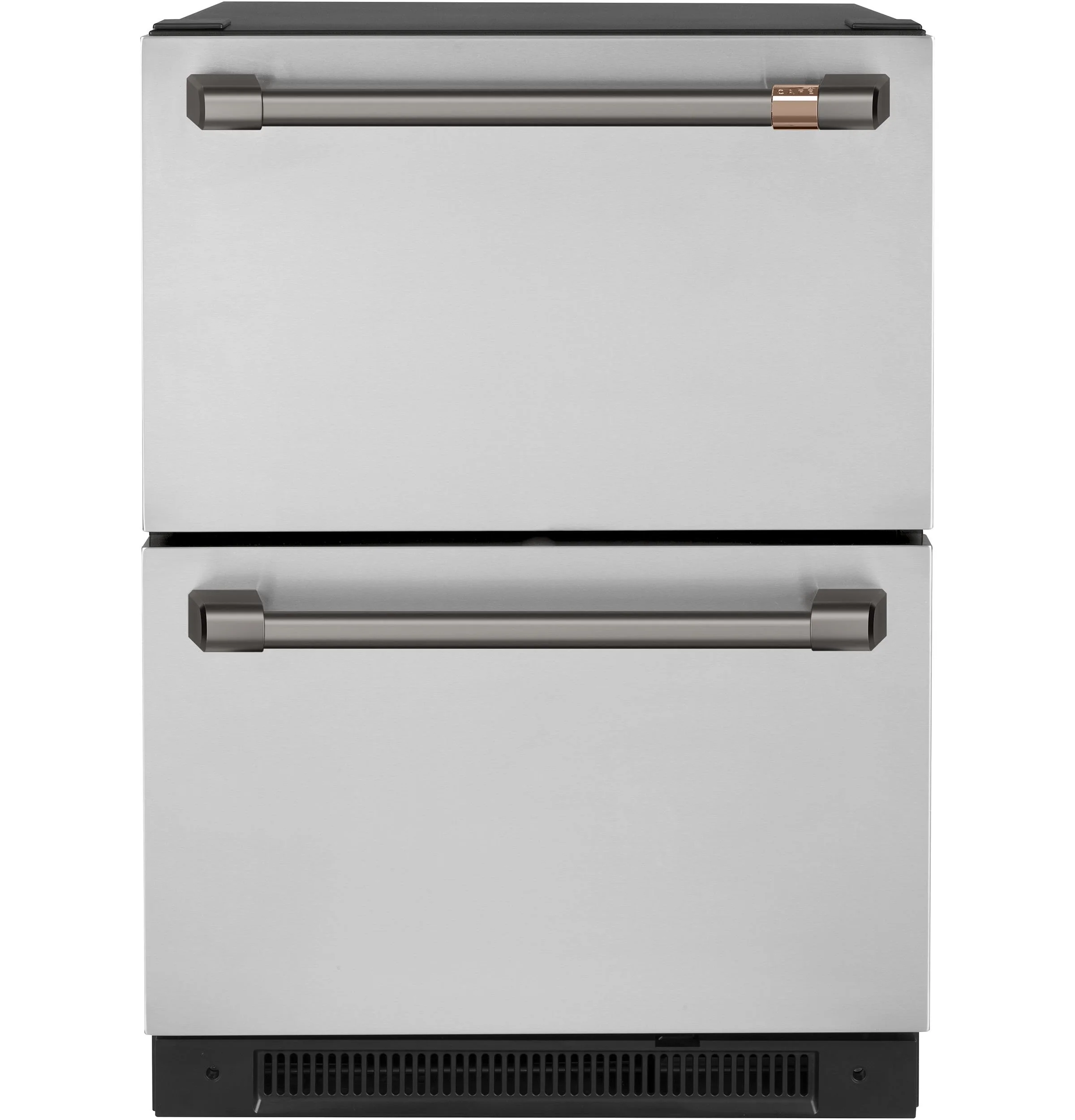 Café Dual-Drawer Refrigerator Brushed Black Handle Set - CXMA3H3PNBT - Image 3