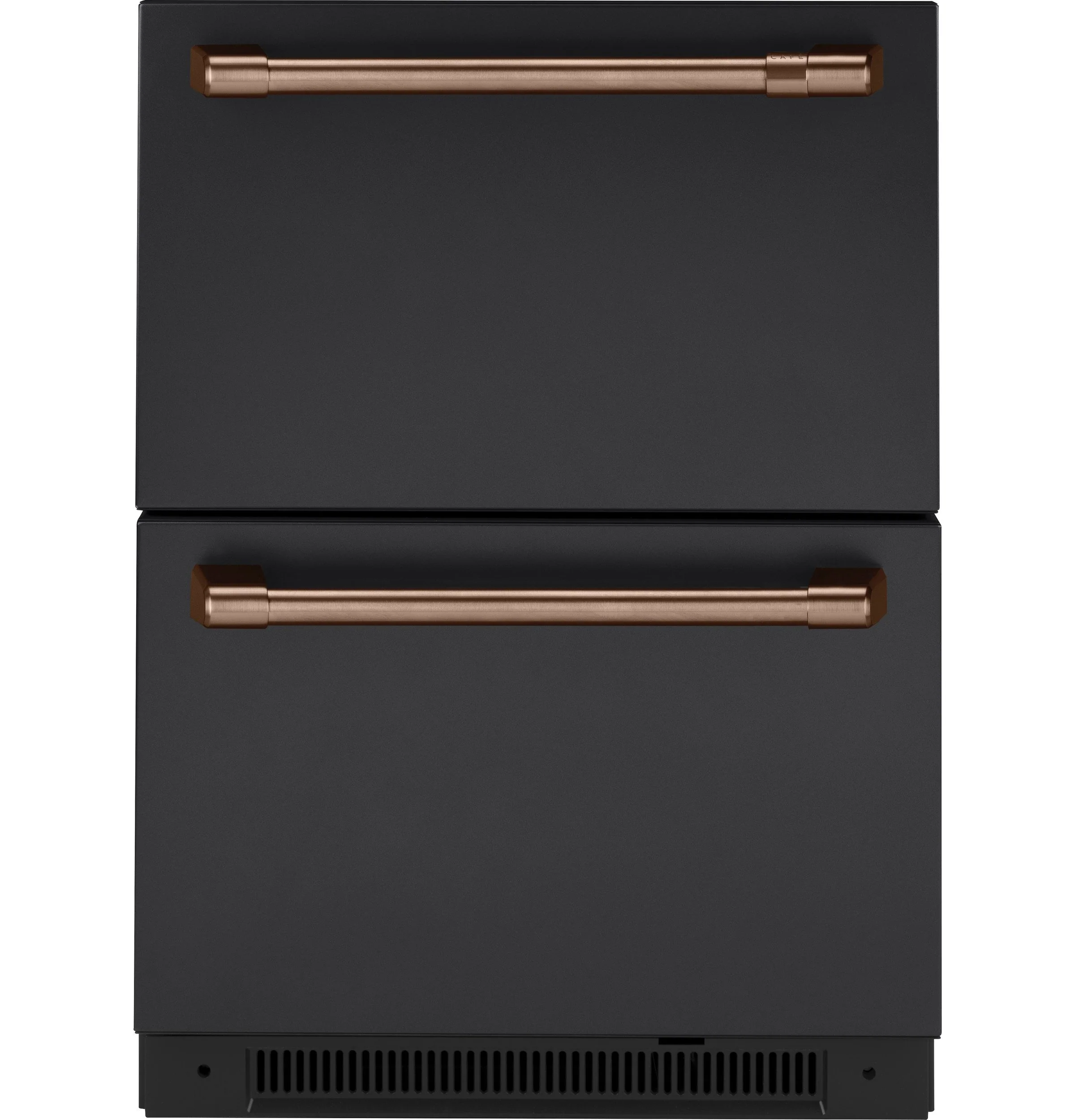 Café Dual-Drawer Refrigerator Brushed Copper Handle Set - CXMA3H3PNCU - Image 2