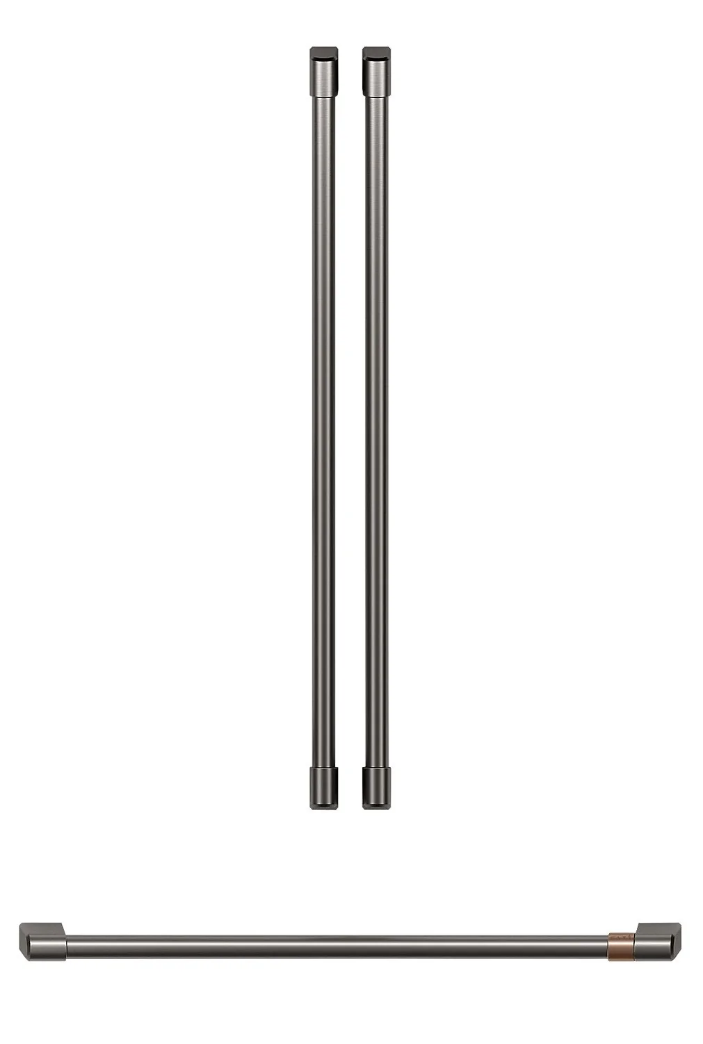 Café French-Door Refrigerator Brushed Black Handles - CXLB3H3PMBT