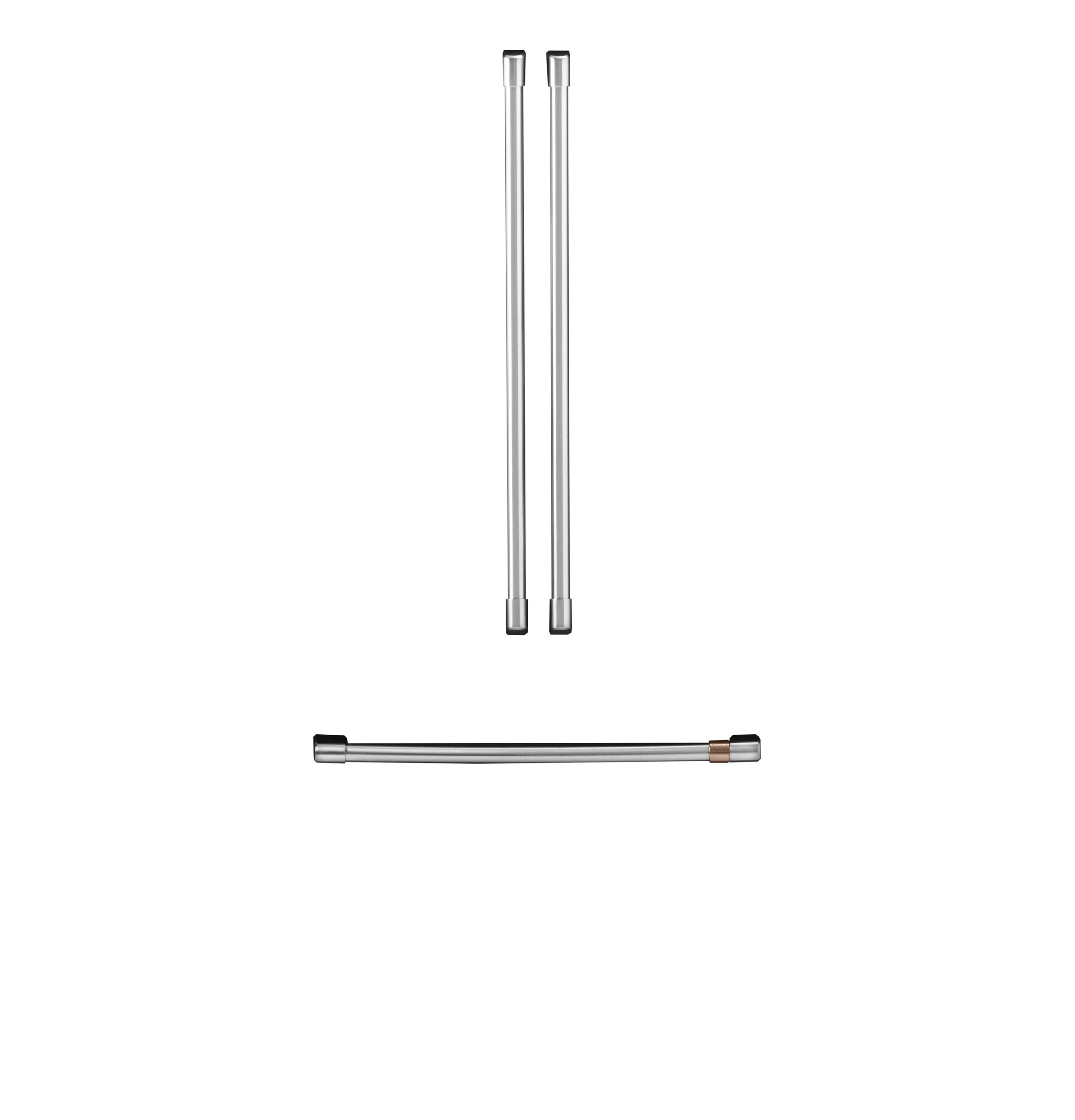 Café French-Door Refrigerator Brushed Stainless Steel Handle Set - CXMA3H3PNSS