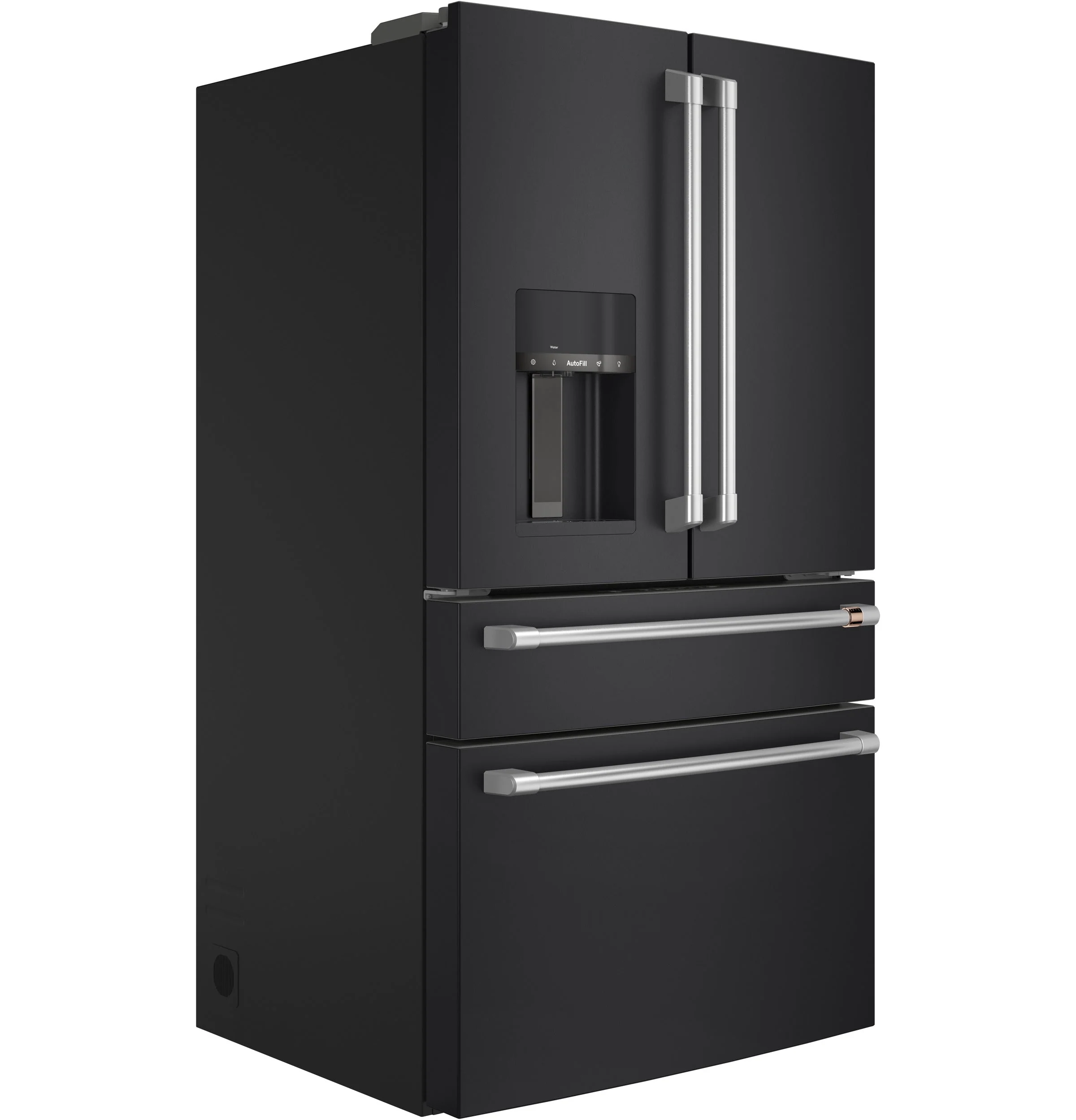 Café Matte Black 36" 4-Door French-Door Refrigerator (27.8 Cu. Ft.) - CVE28DP3ND1 - Image 2
