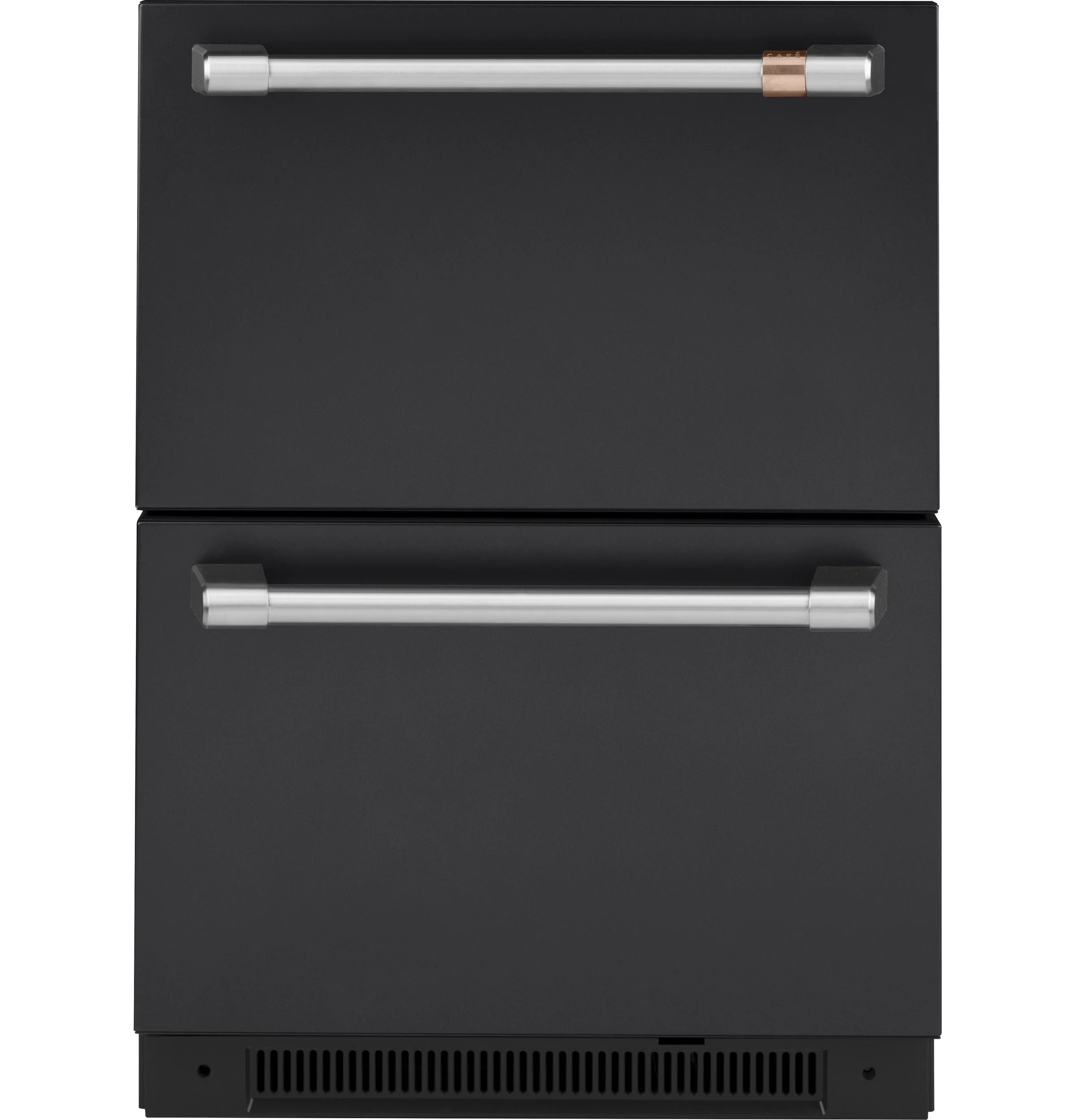 Café Matte Black Built-In Dual-Drawer Refrigerator (5.7 Cu.Ft) - CDE06RP3ND1