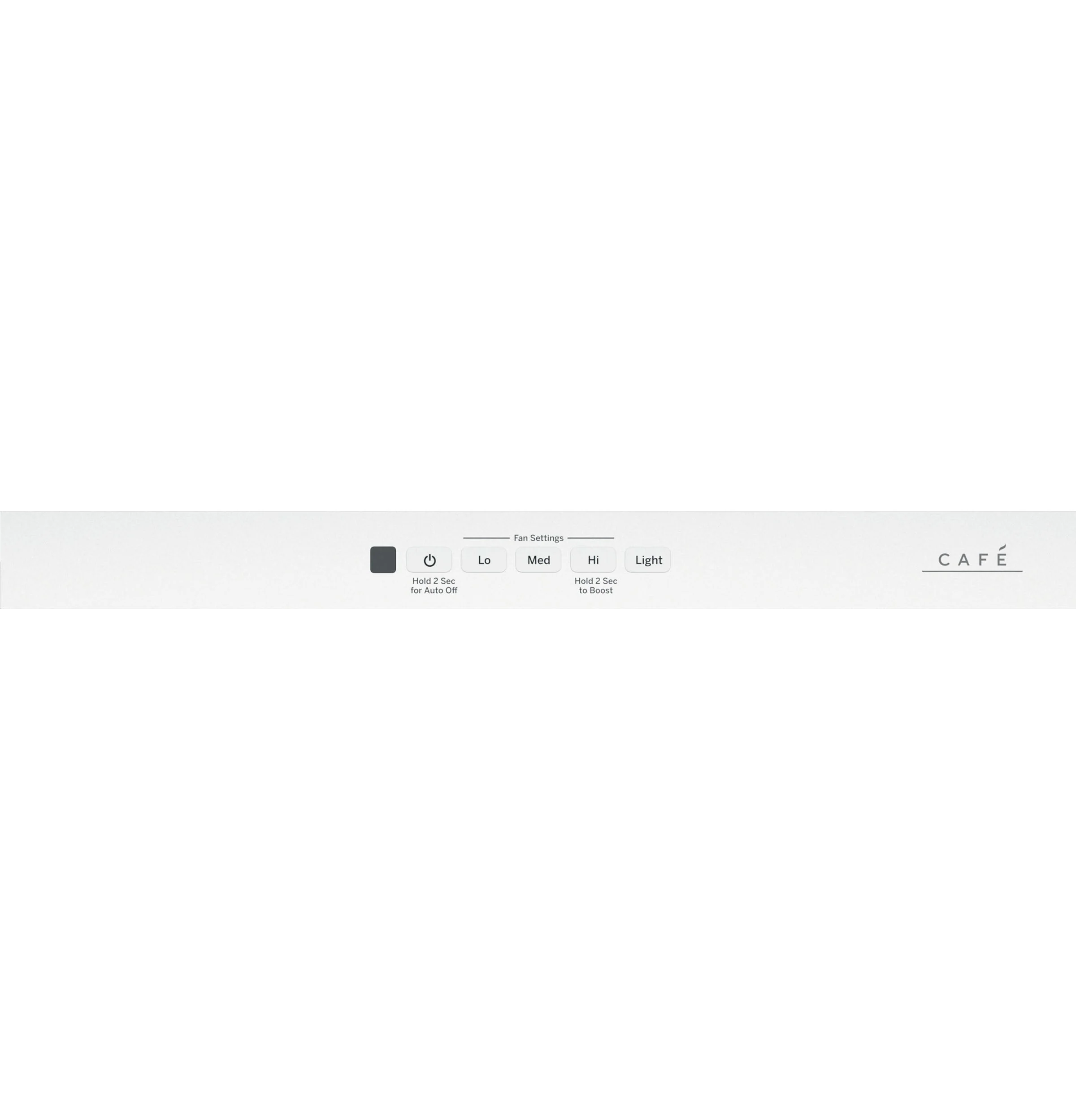 Café Matte White 30" 350-CFM Wall-Mount Glass Canopy Chimney Hood - CVW73014MWM - Image 2