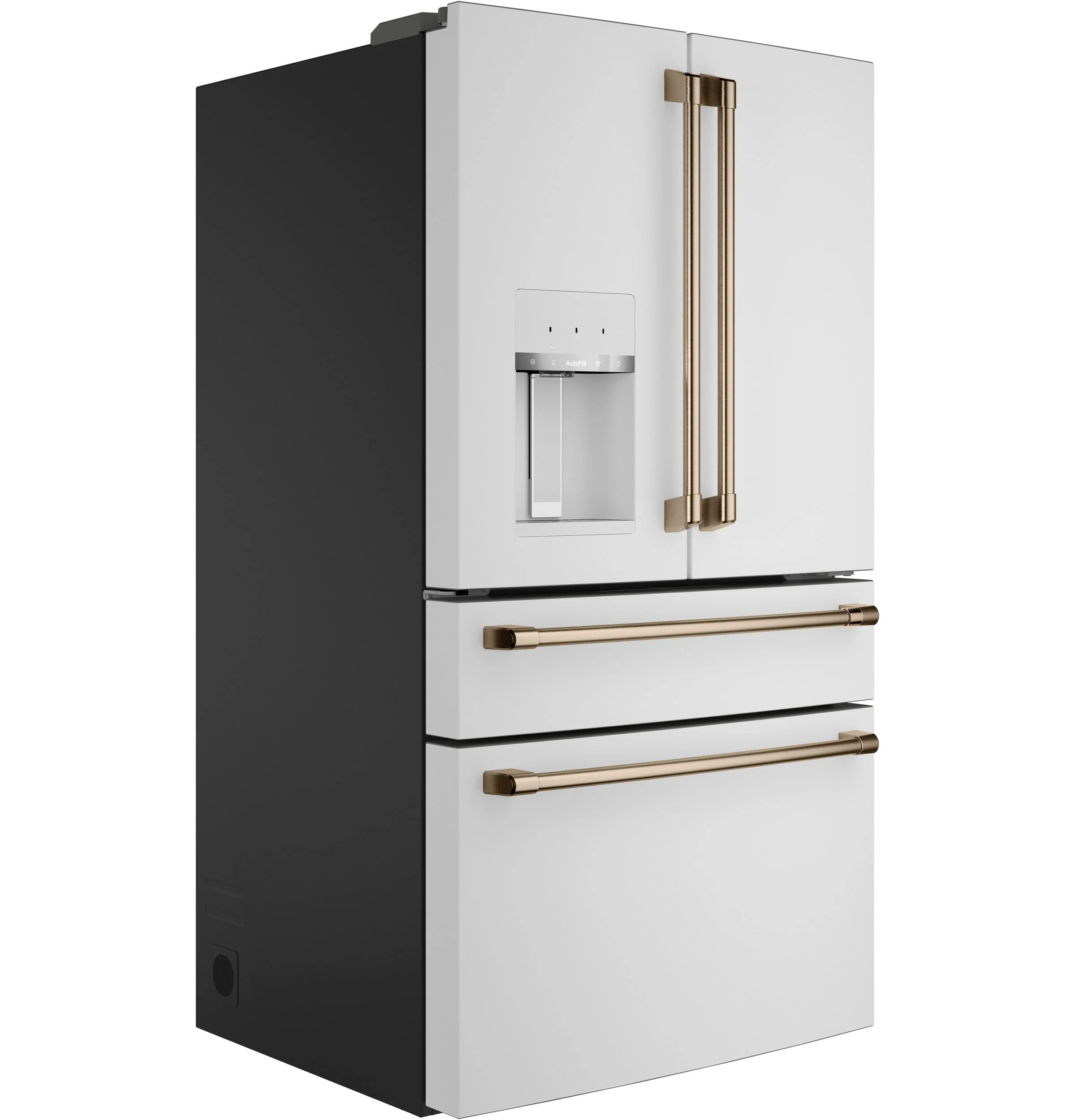 Café Matte White 36" 4-Door French-Door Refrigerator (27.8 Cu. Ft.) - CVE28DP4NW2 - Image 2