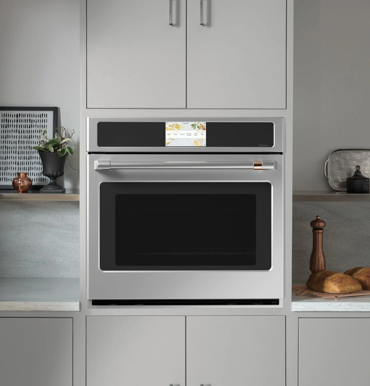 Café Professional Series 5 Cu. Ft. Convection Wall Oven with Wi-Fi - CTS90DP2NS1 - Image 5