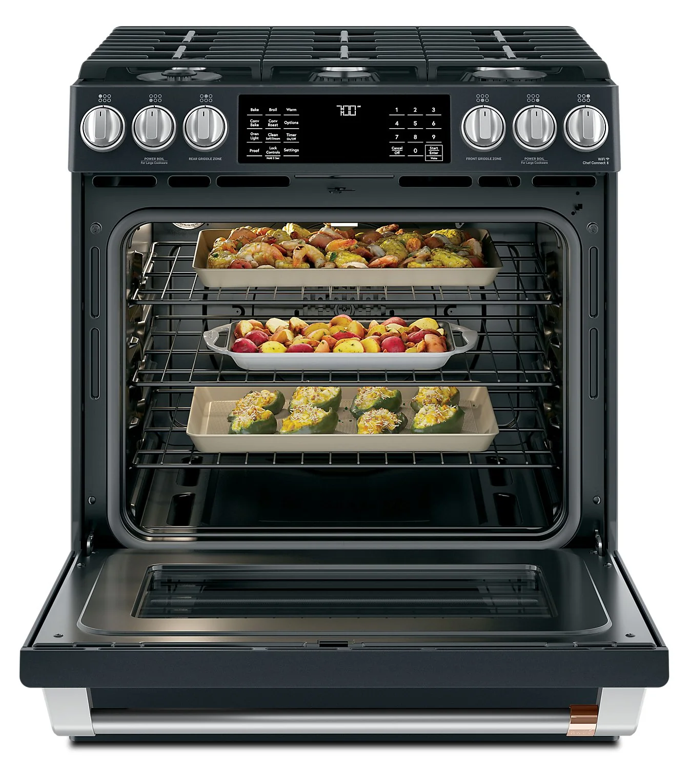 Café Slide-In Gas Range with Convection - CCGS700P3MD1 - Image 3