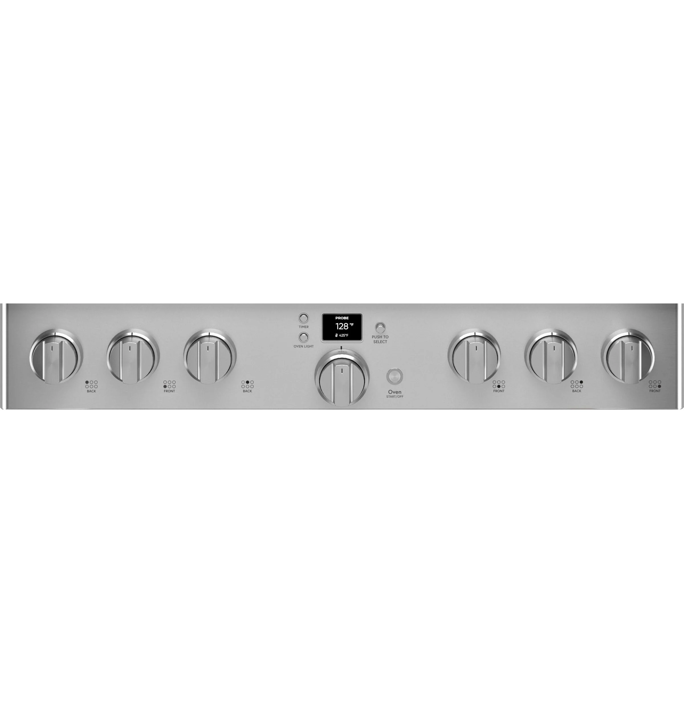Café Stainless Steel 36" All-Gas Commercial-Style Smart Range (6.2 Cu.Ft) - CGY366P2TS1 - Image 4