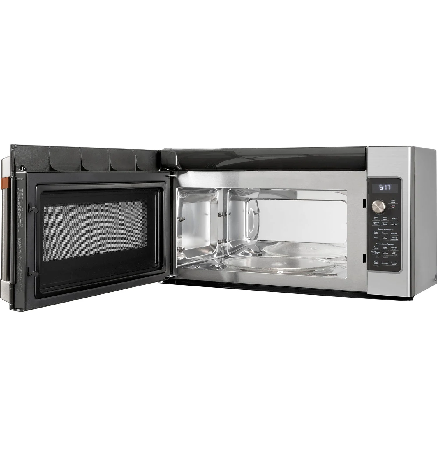 Café Stainless Steel Convection Over-The-Range Microwave (1.7 Cu Ft)- CVM517P2RS1 - Image 2