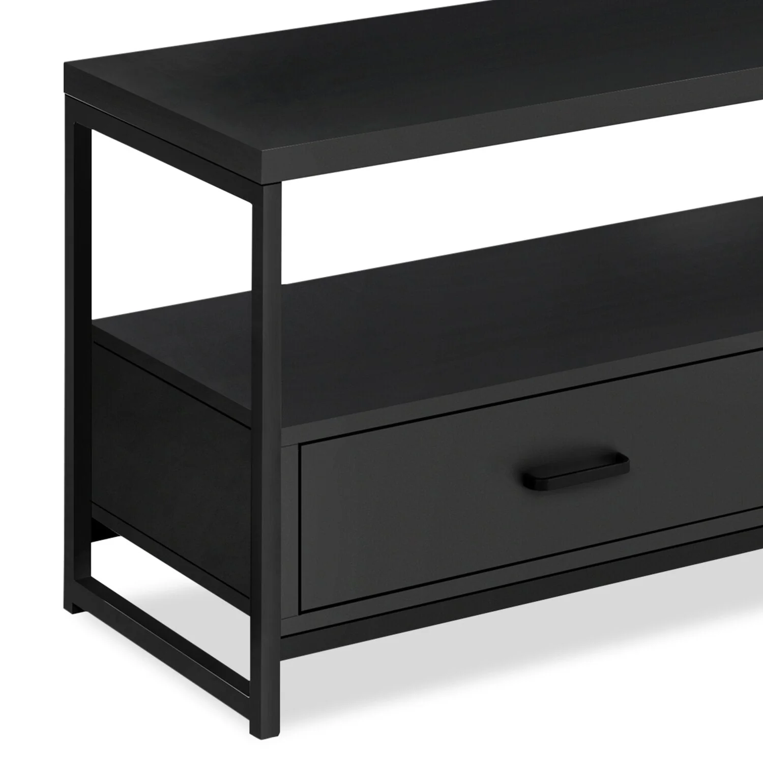 Cardiff 48" TV Stand - Black - Image 2