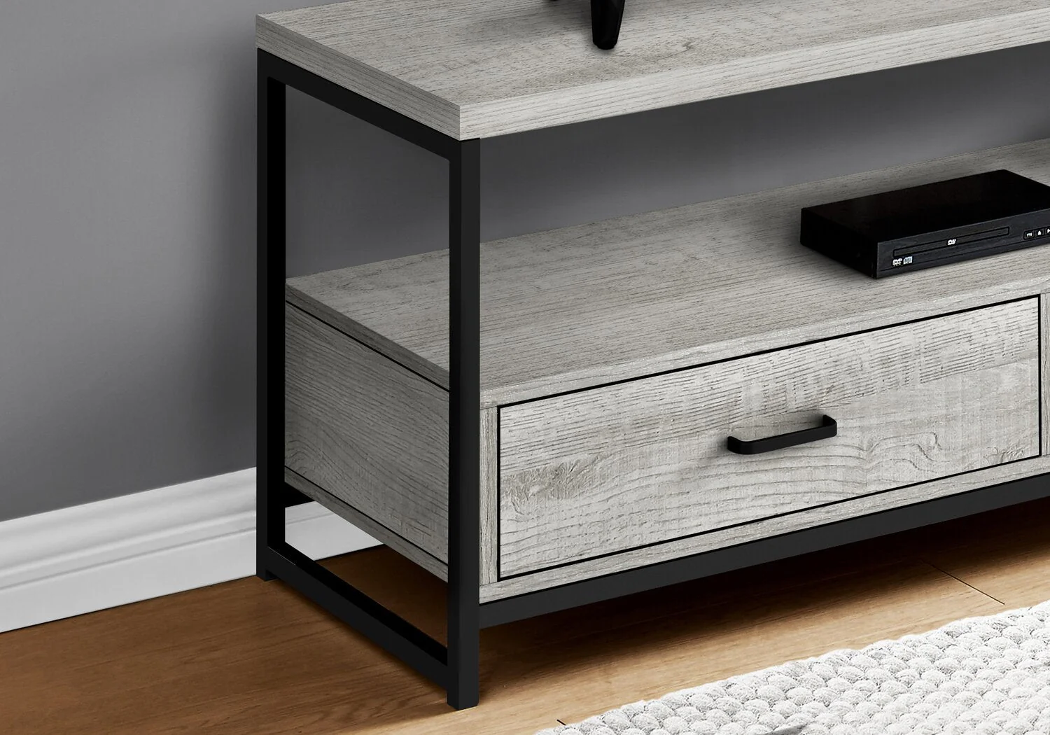 Cardiff 48" TV Stand - Grey - Image 3