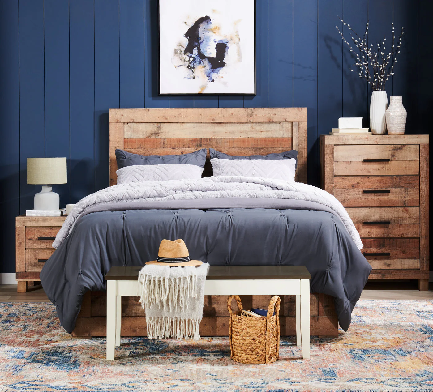 Carlsen 5-Piece Full Bedroom Set - Image 4