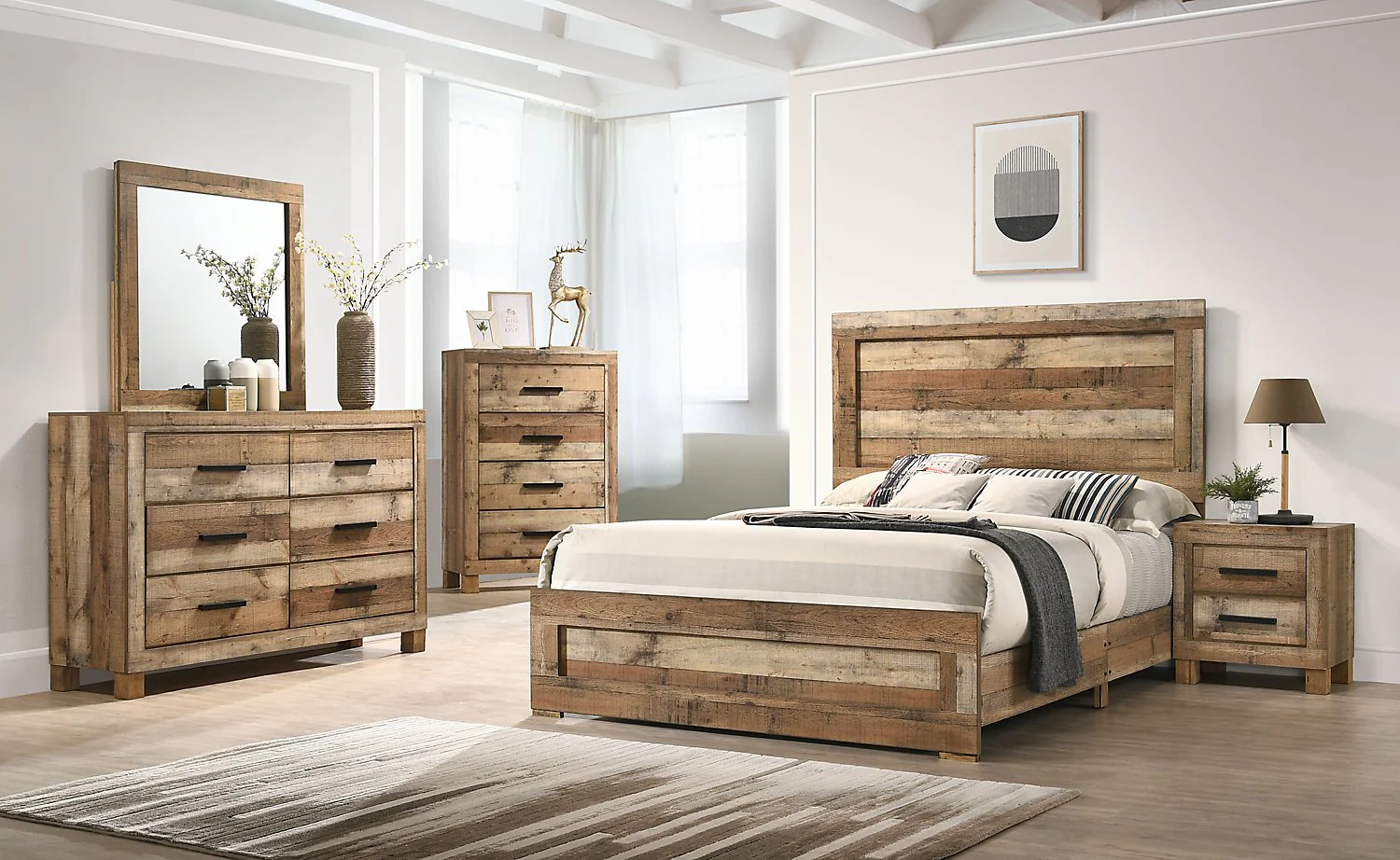 Carlsen King Bed - Image 3