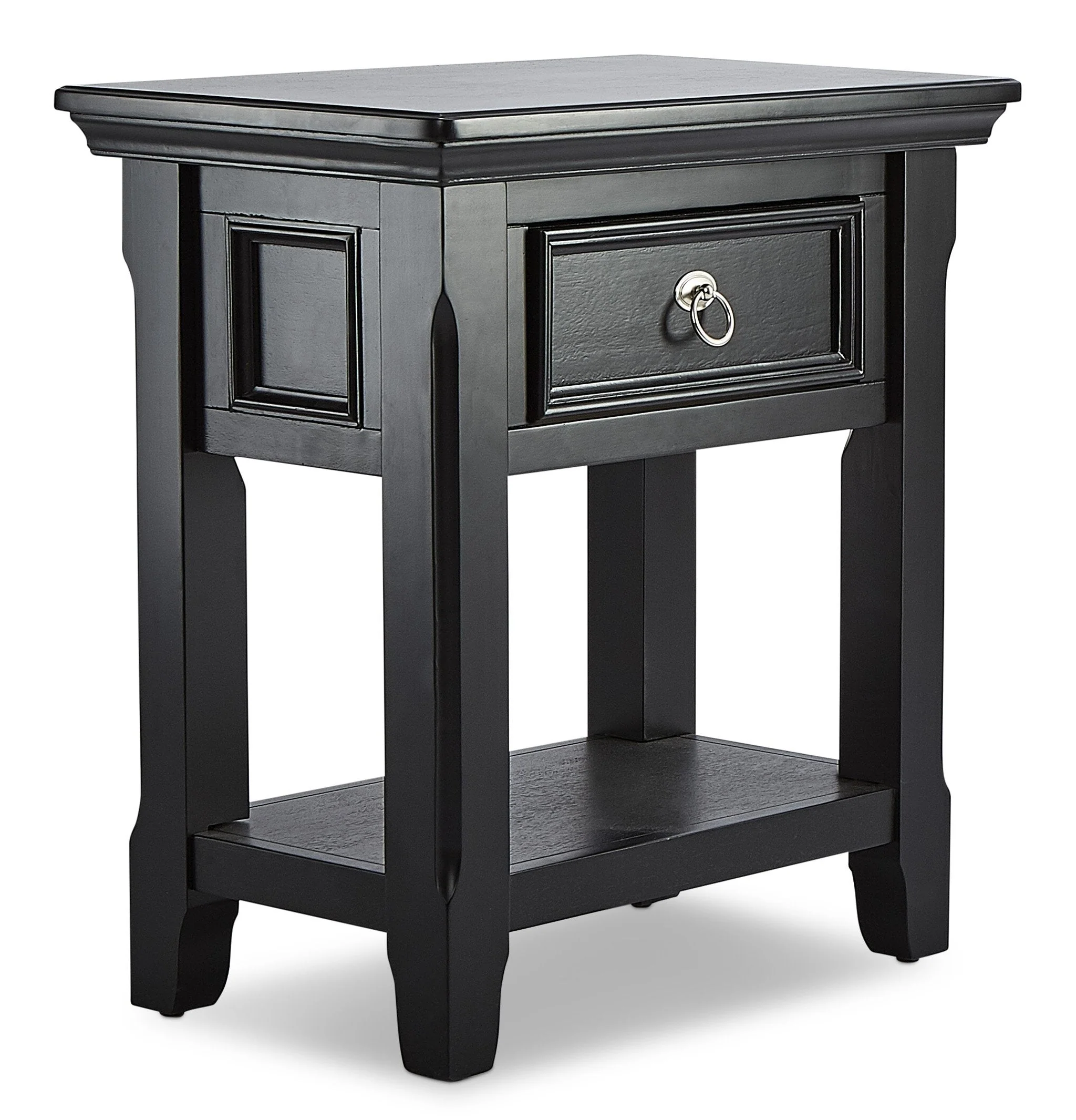 Caserta Side Table - Black