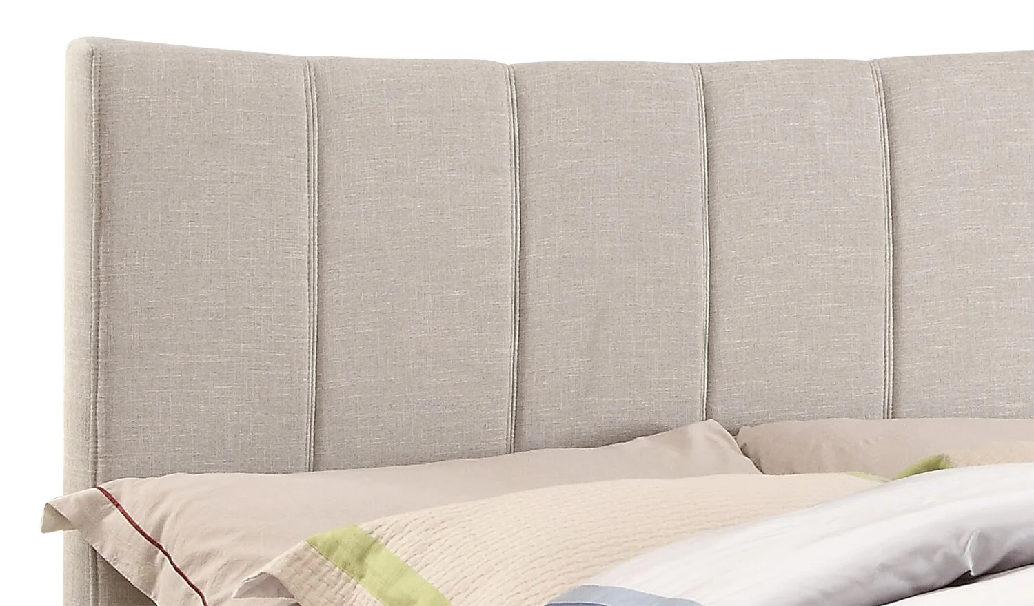 Caterina Platform Full Bed - Taupe - Image 6