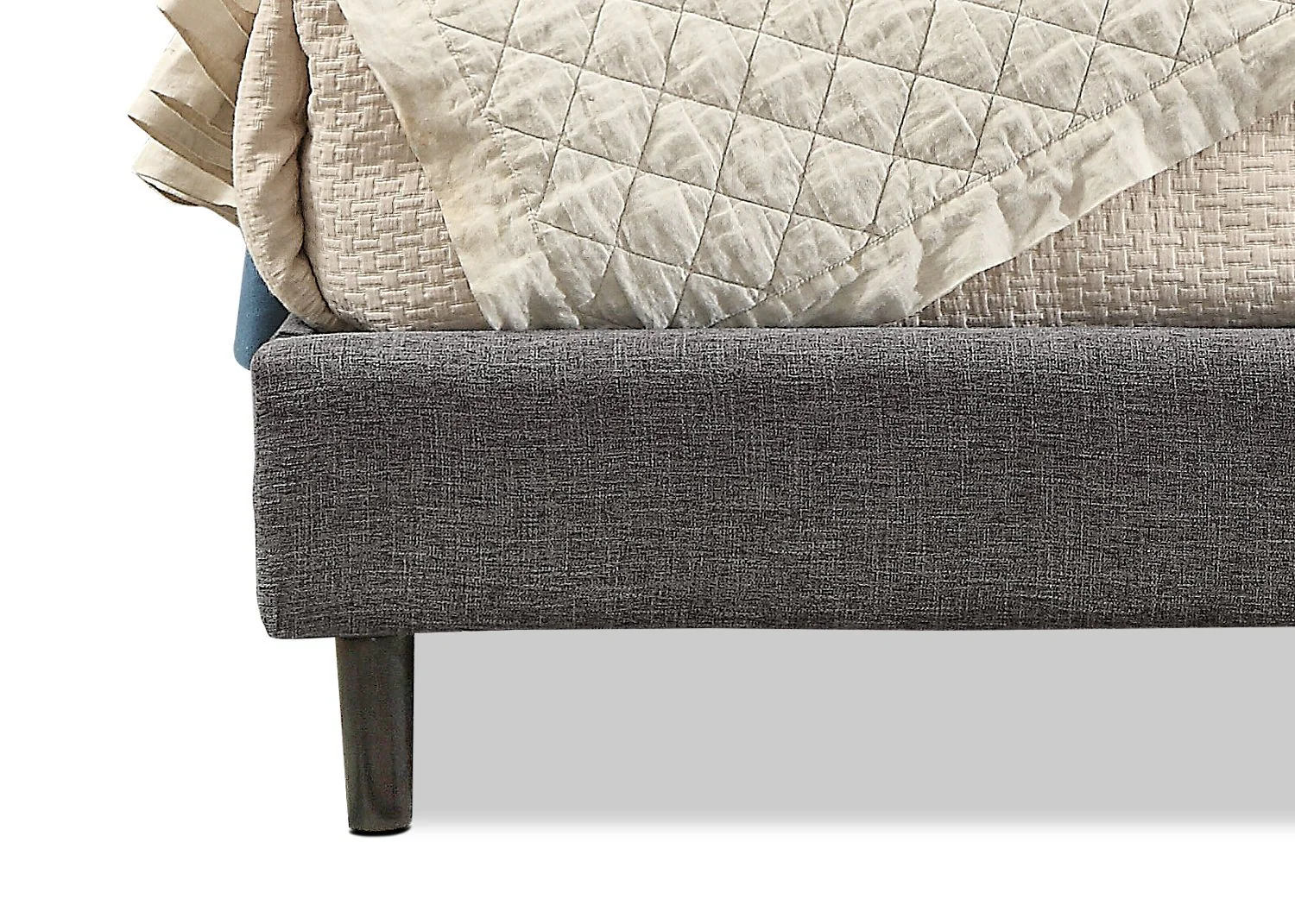 Caterina Platform Queen Bed - Grey - Image 5