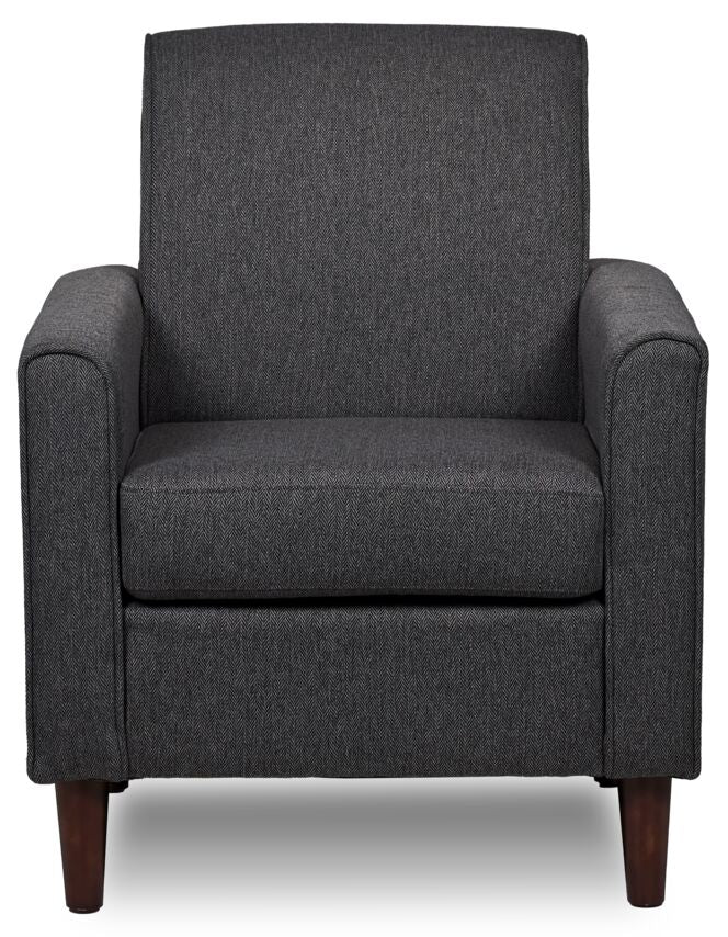 Clark Accent Chair - Dark Grey - Image 2