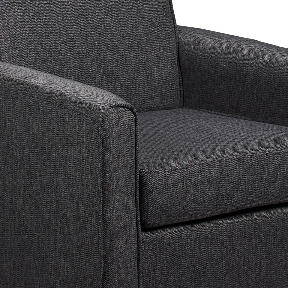 Clark Accent Chair - Dark Grey - Image 3