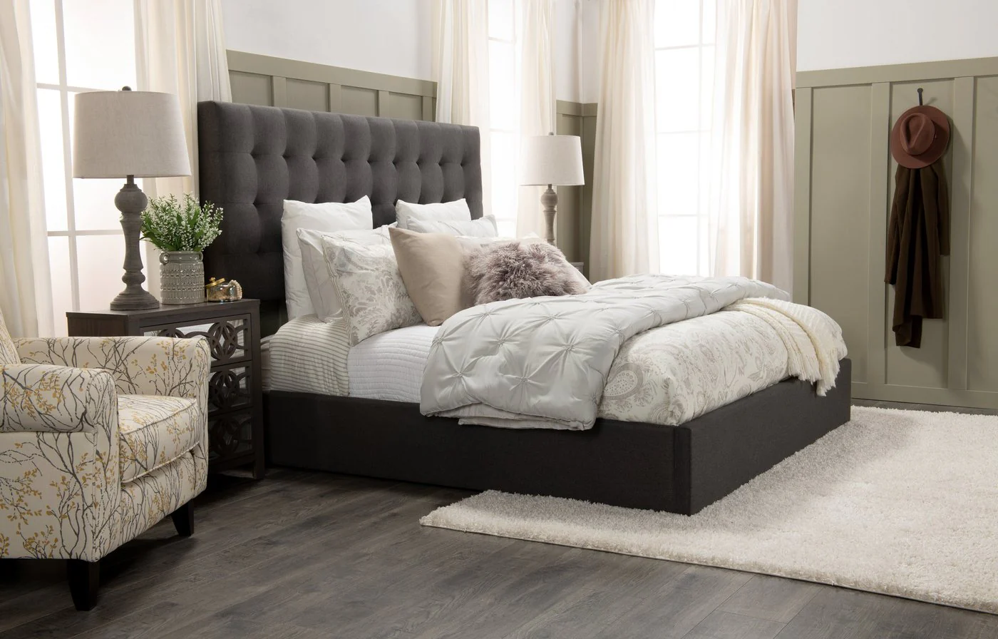 Clementina Storage King Bed - Grey - Image 8