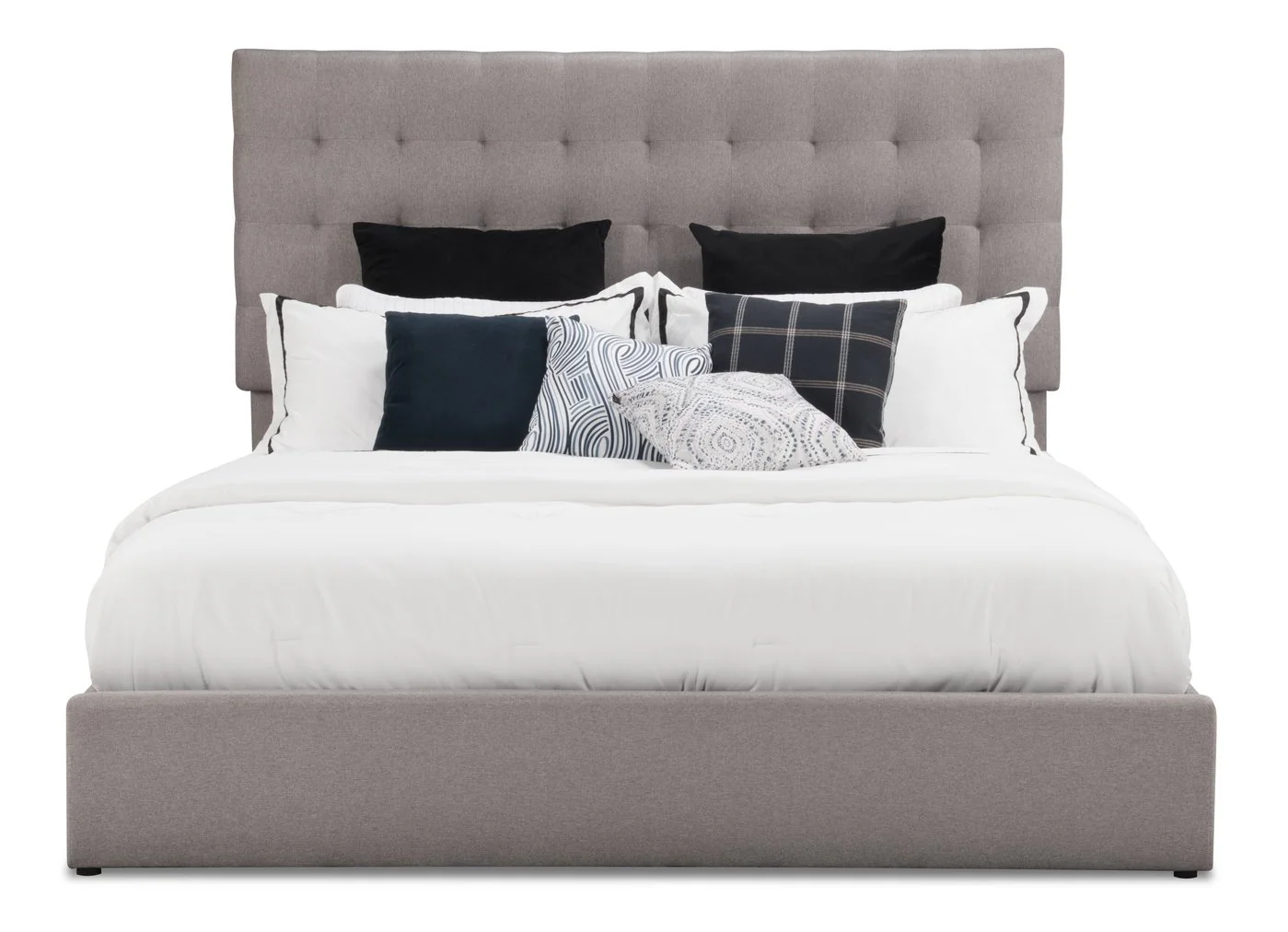 Clementina Storage King Bed - Taupe - Image 5