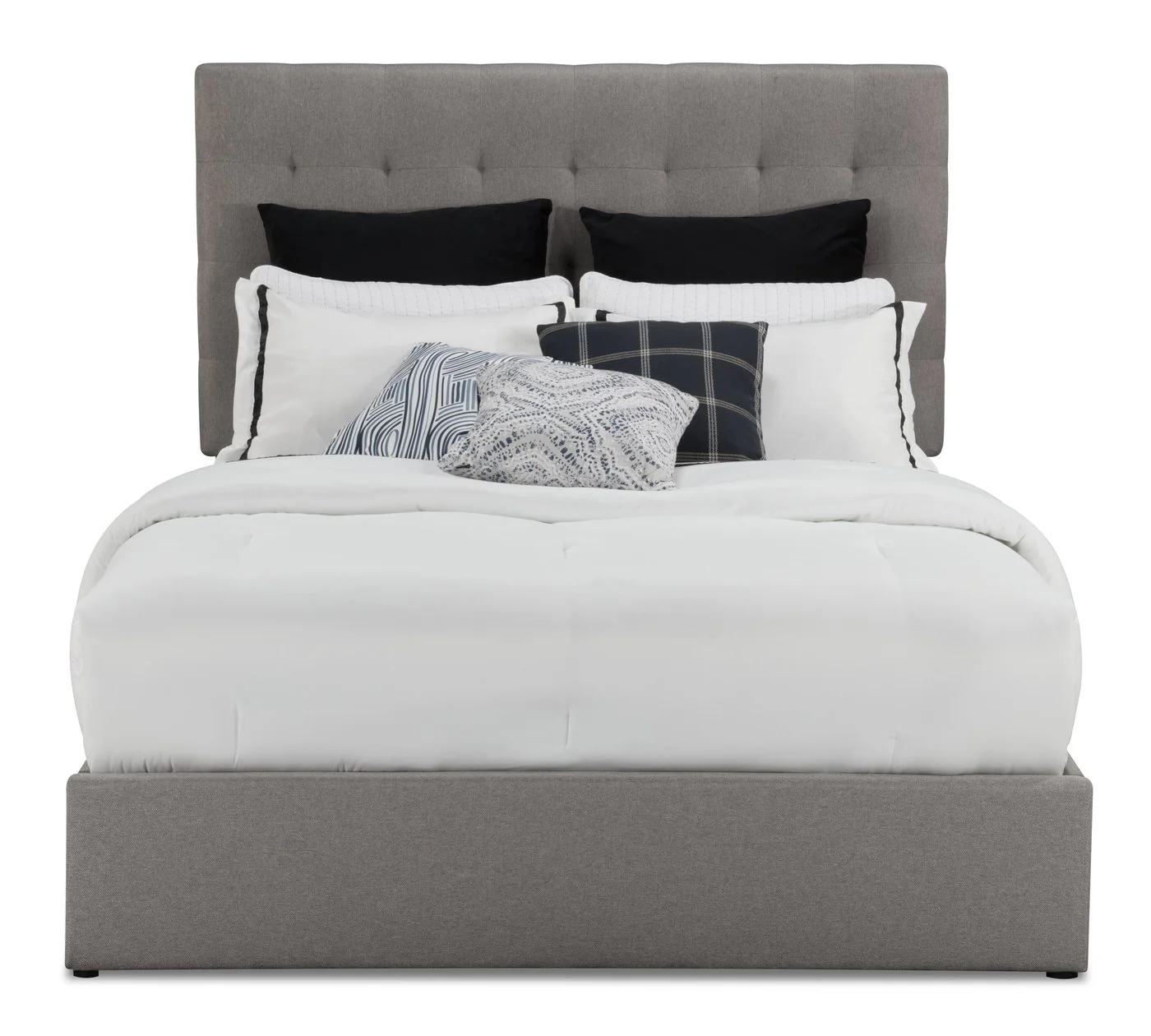 Clementina Storage Queen Bed - Taupe - Image 4