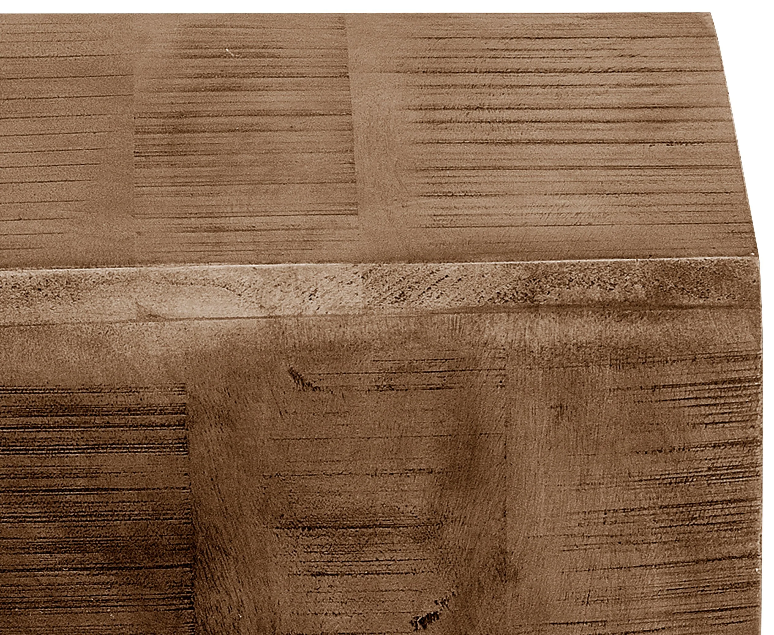 Cline Side Table - Natural Wood - Image 3