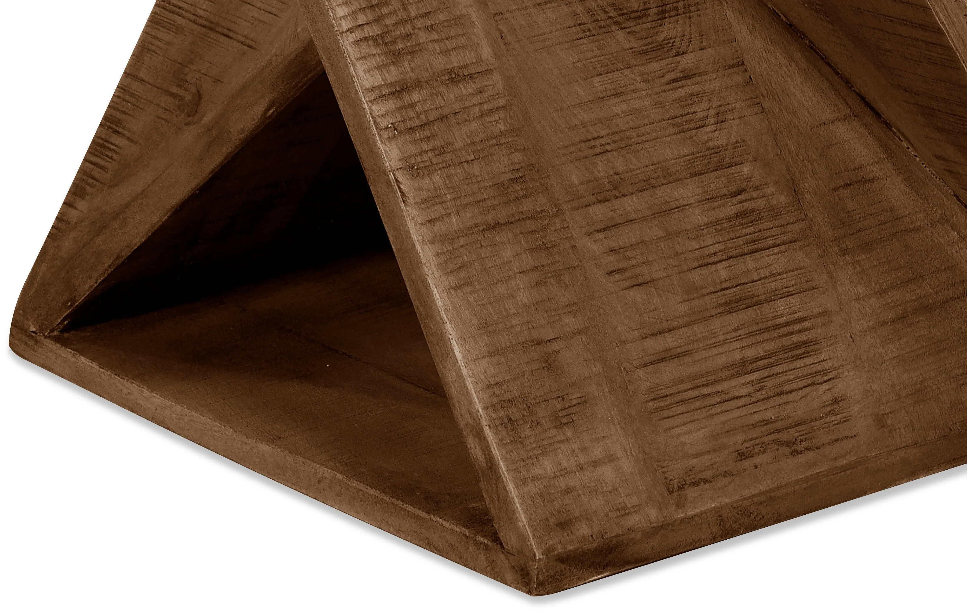 Cline Side Table - Natural Wood - Image 4