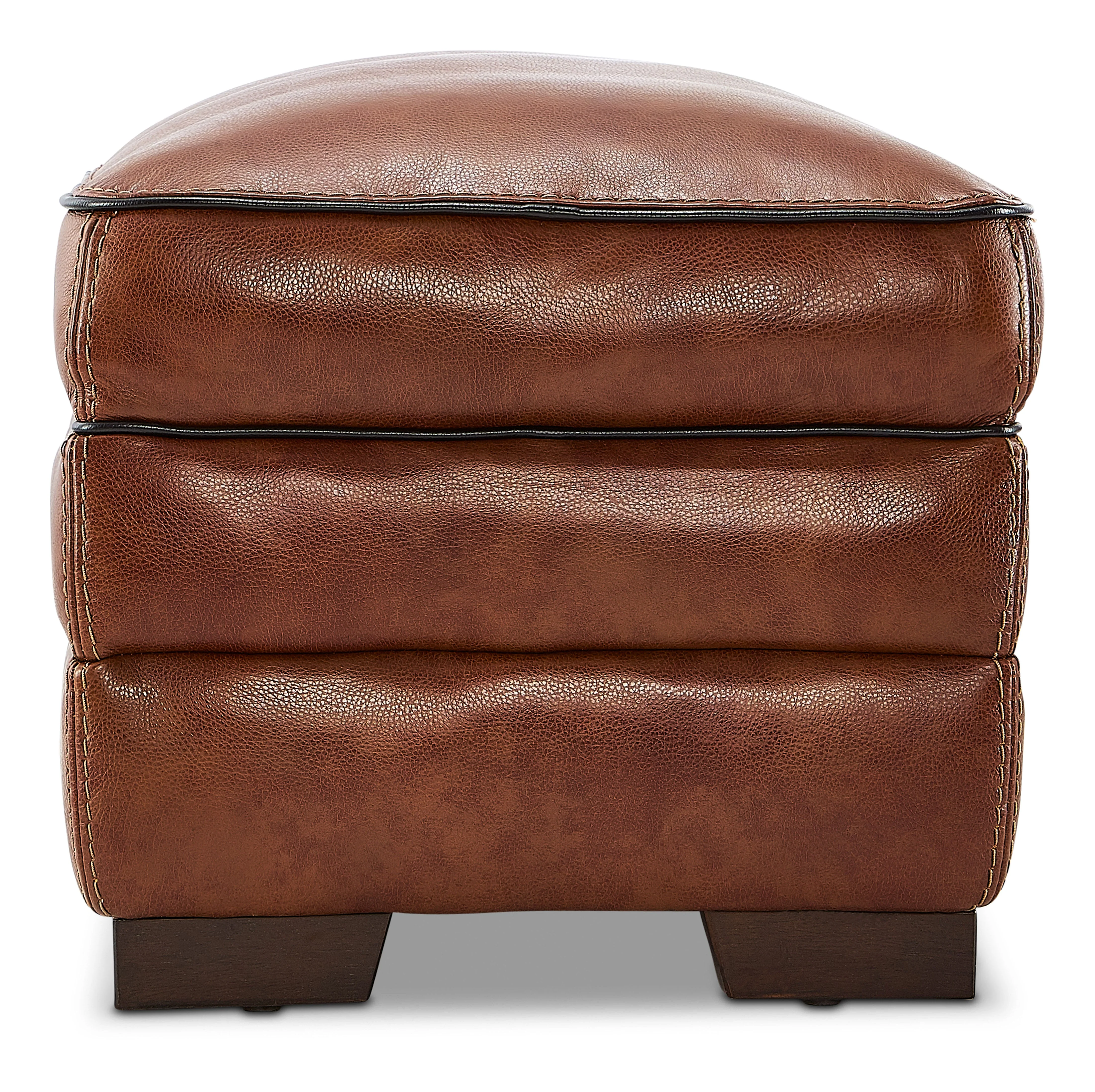 Colten Ottoman - Brown - Image 4