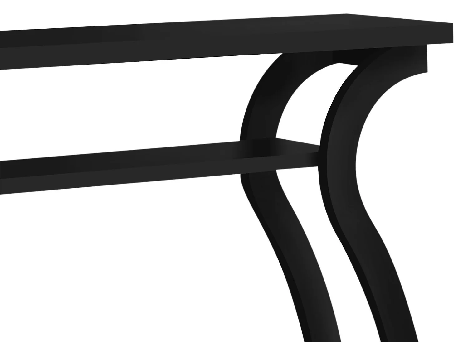 Como Sofa Table - Black - Image 3