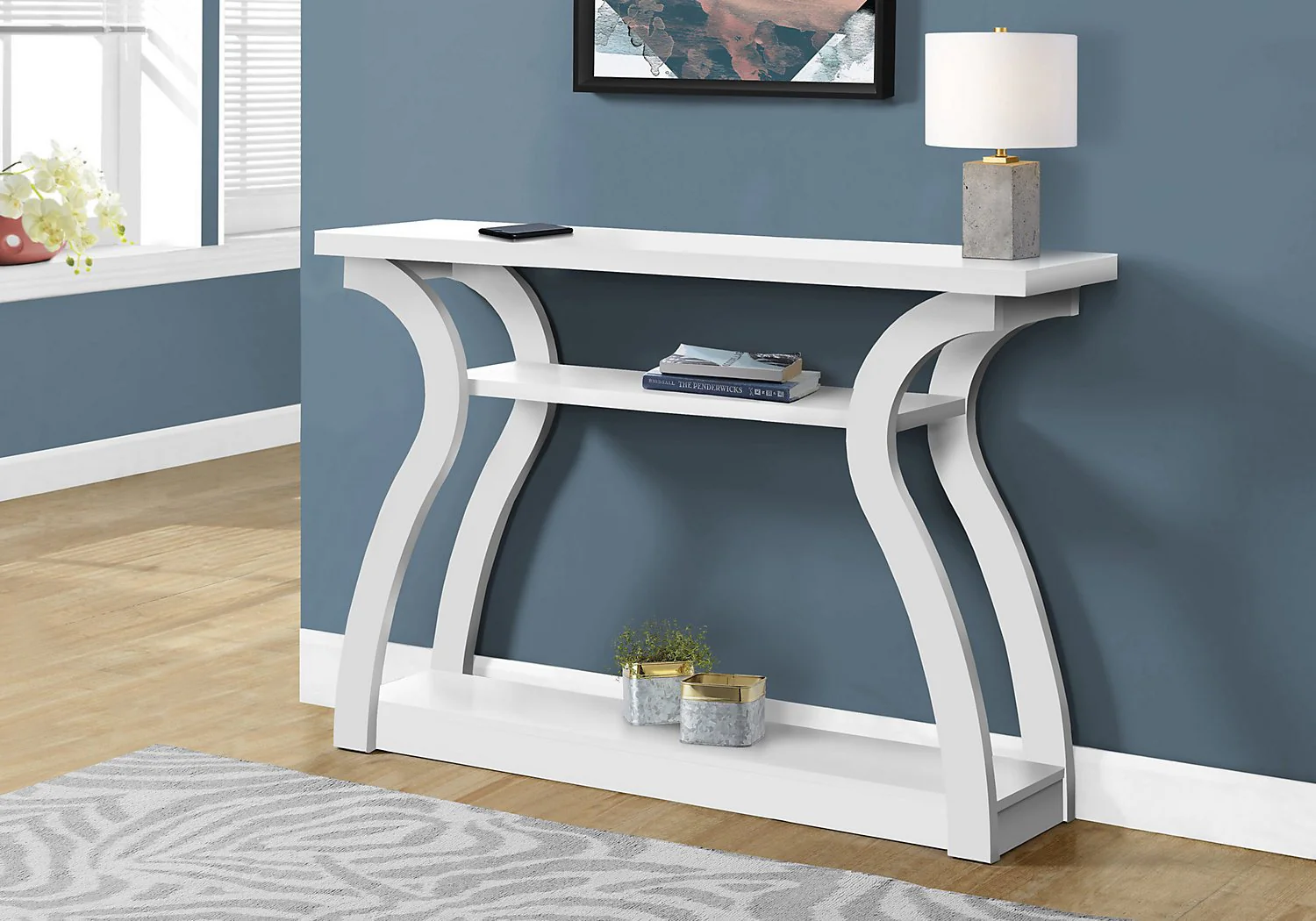 Como Sofa Table - White - Image 4