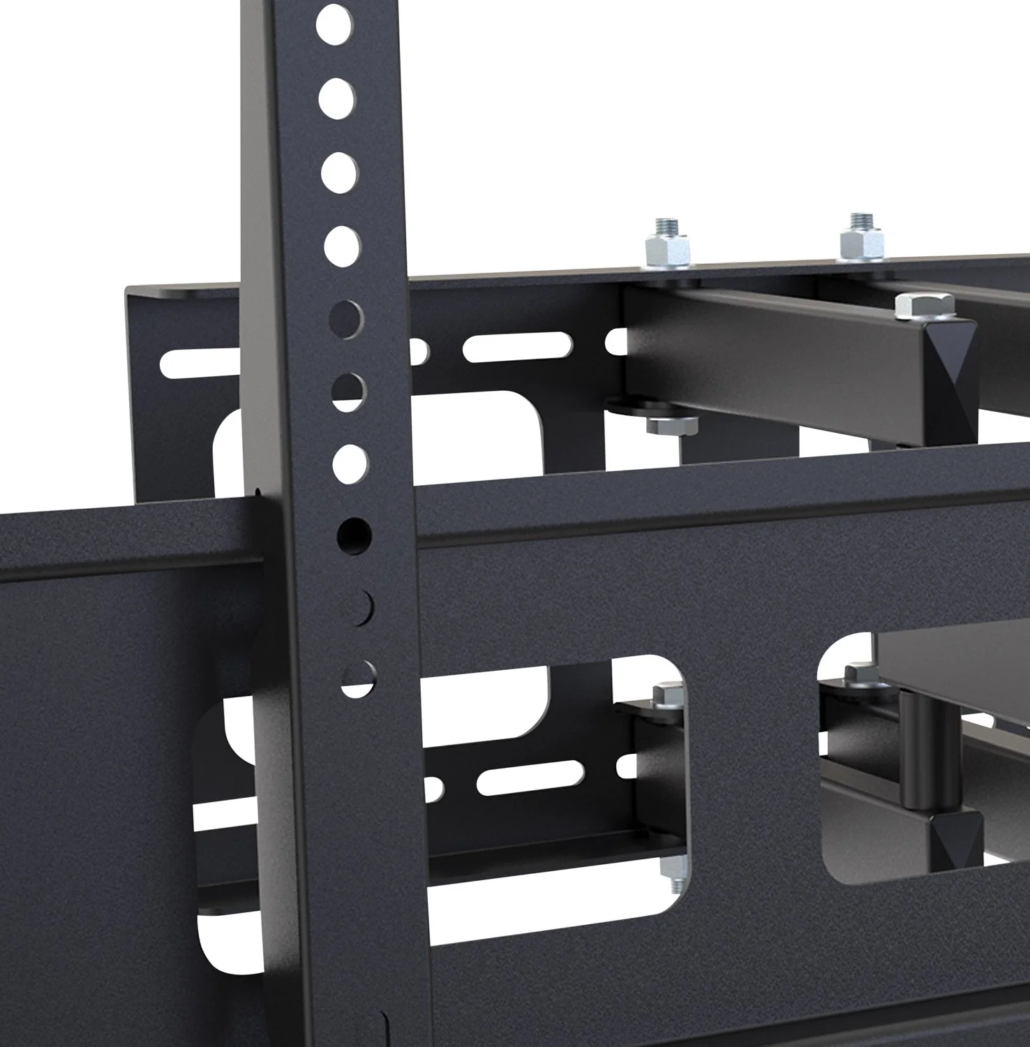 CorLiving Adjustable 40" - 80" Full Motion Flat Panel TV Wall Mount - Black - Image 2