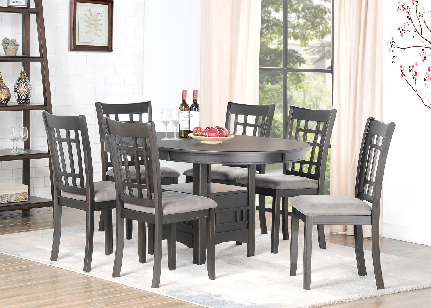 Coventry Counter-Height Dining Chair - Grey-Brown - Image 8