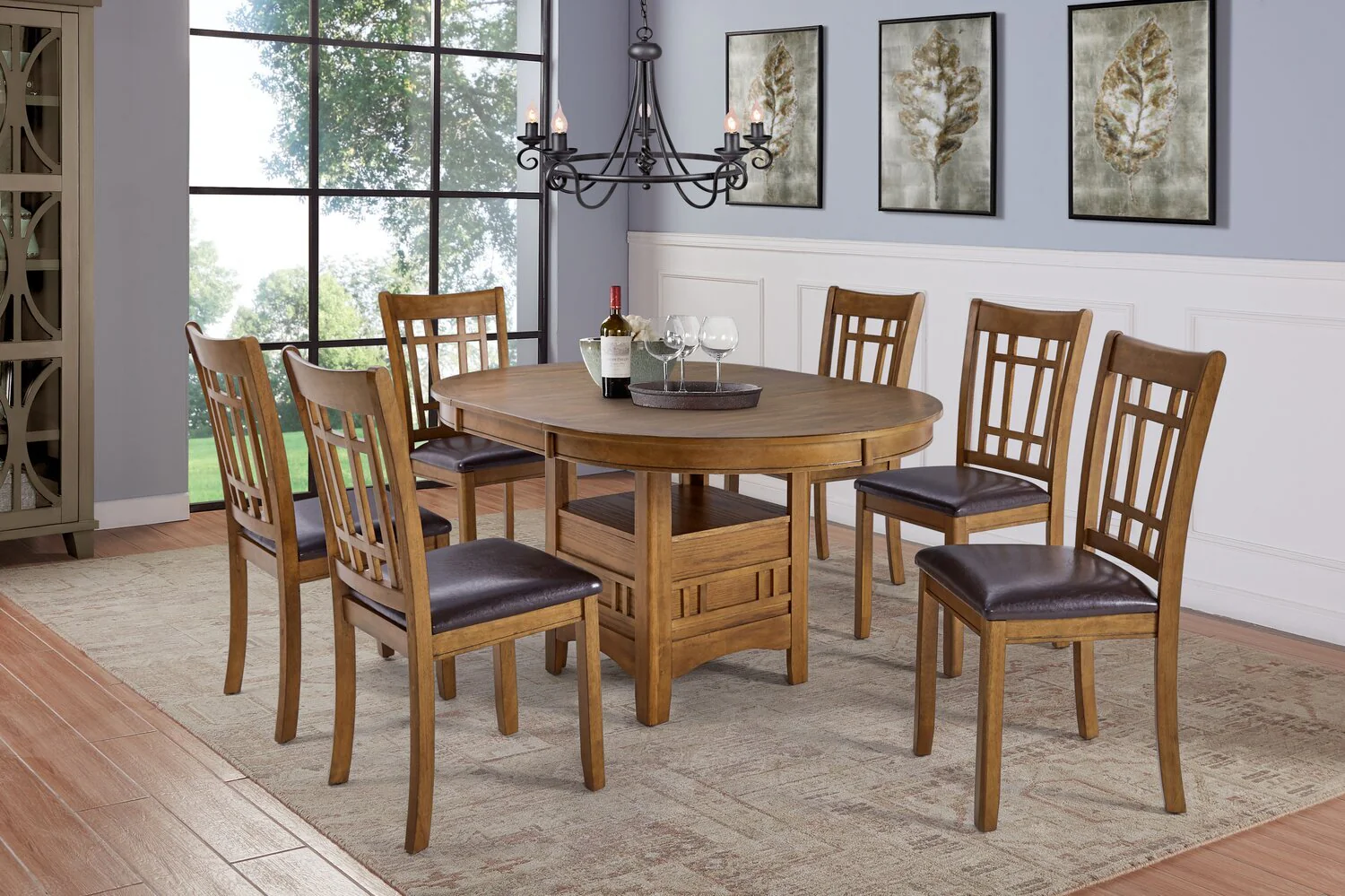Coventry Dining Table - Walnut - Image 9
