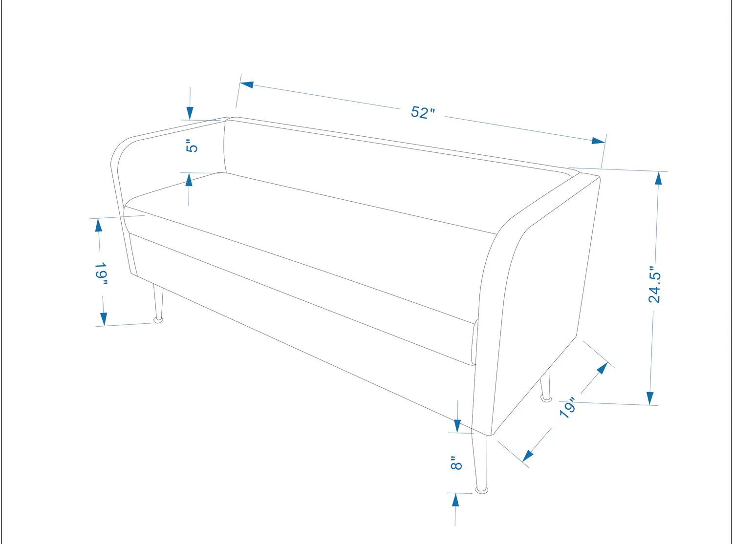Coyston Bench - Black - Image 6