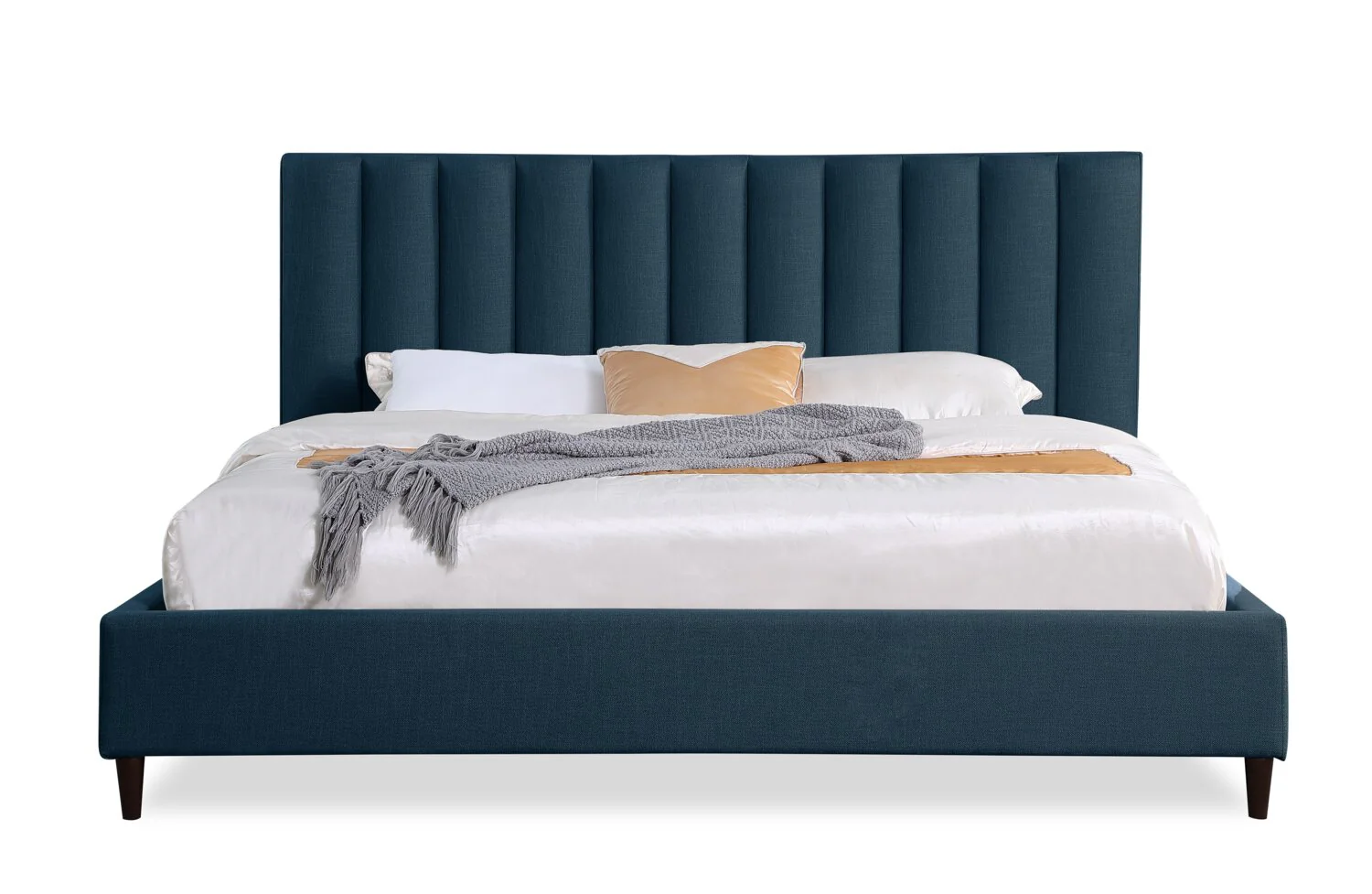 Cresbard King Platform Bed - Blue - Image 2