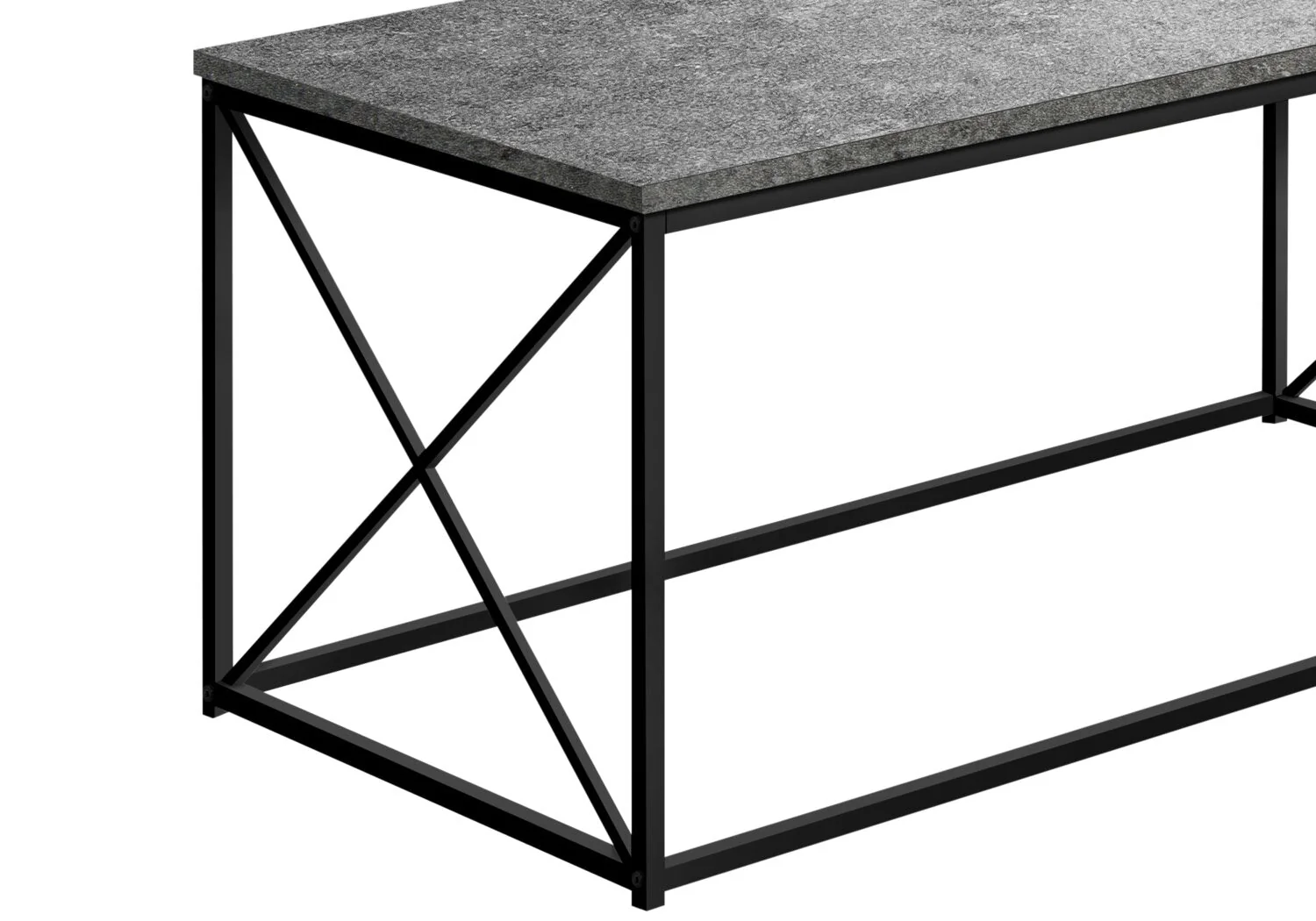 Croydon Coffee Table - Grey Stone-Look - Image 2