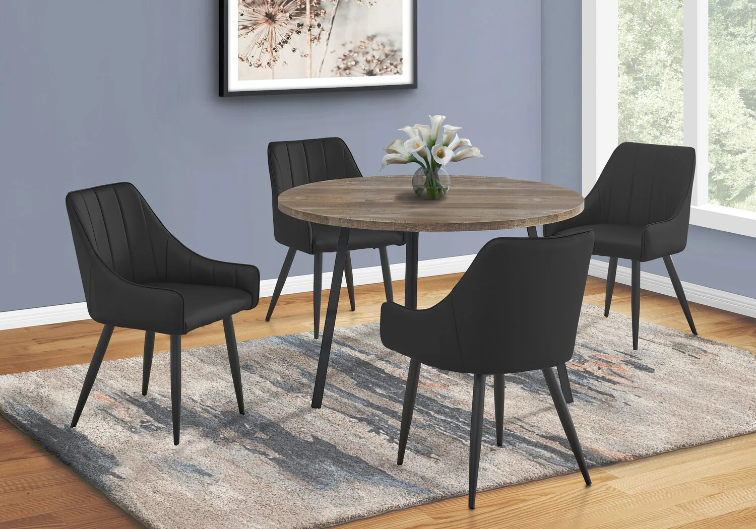 Daisel Dining Chair - Black - Image 8