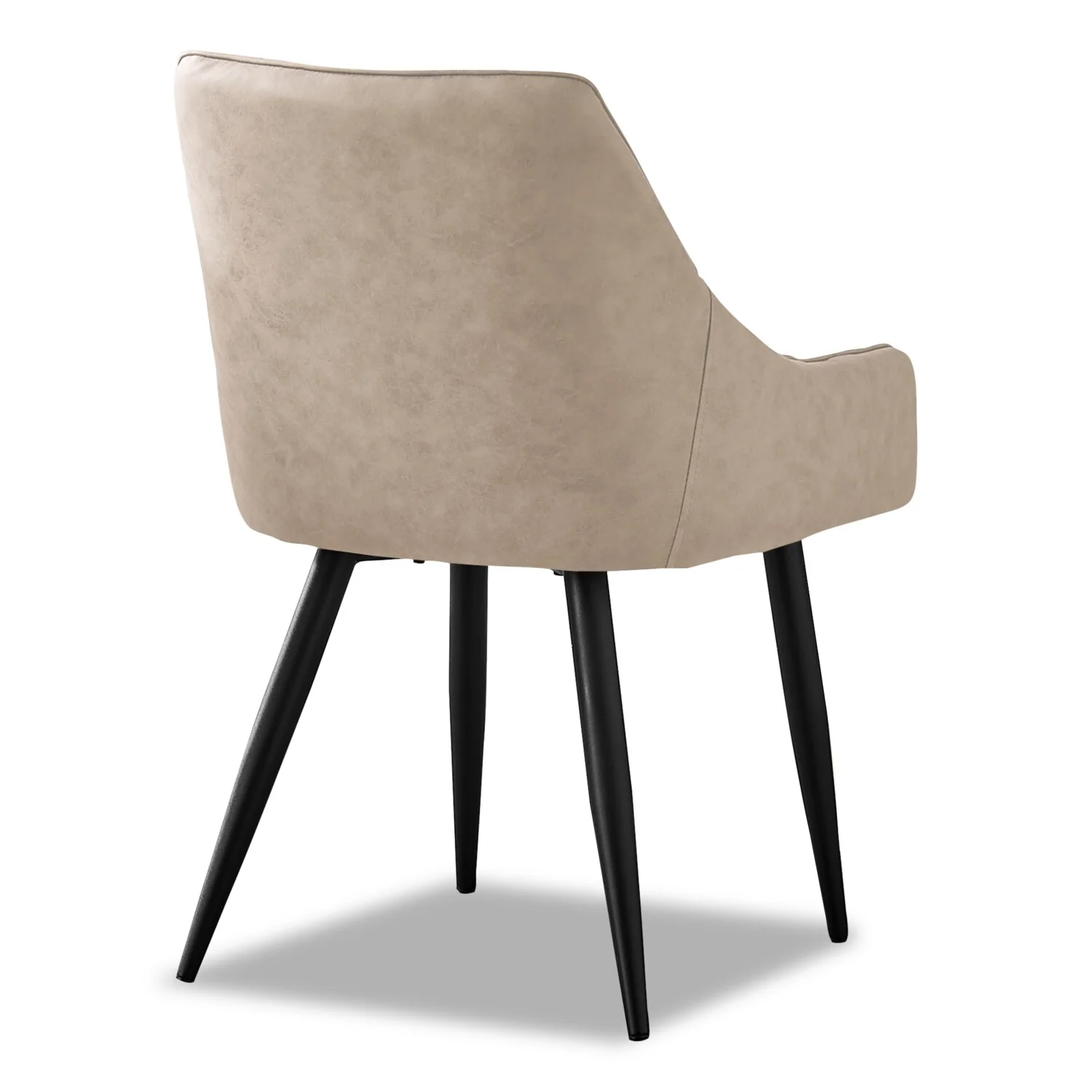 Daisel Dining Chair - Taupe - Image 3