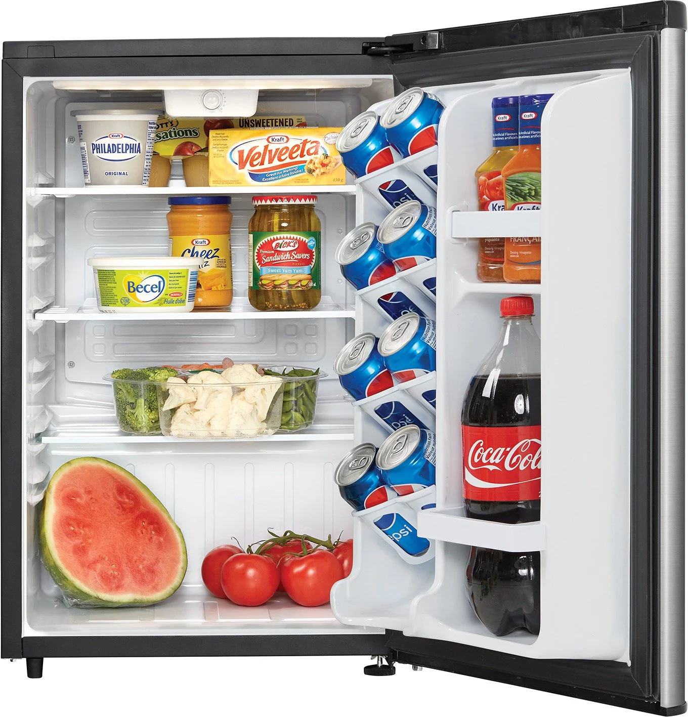 Danby 2.6 Cu. Ft. Compact Refrigerator - DAR026A2BSLDB - Image 2