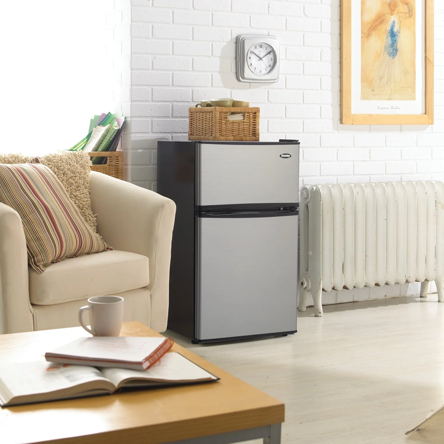 Danby 3.2 Cu. Ft. Compact Refrigerator with Freezer - DCR031B1BSLDD - Image 5