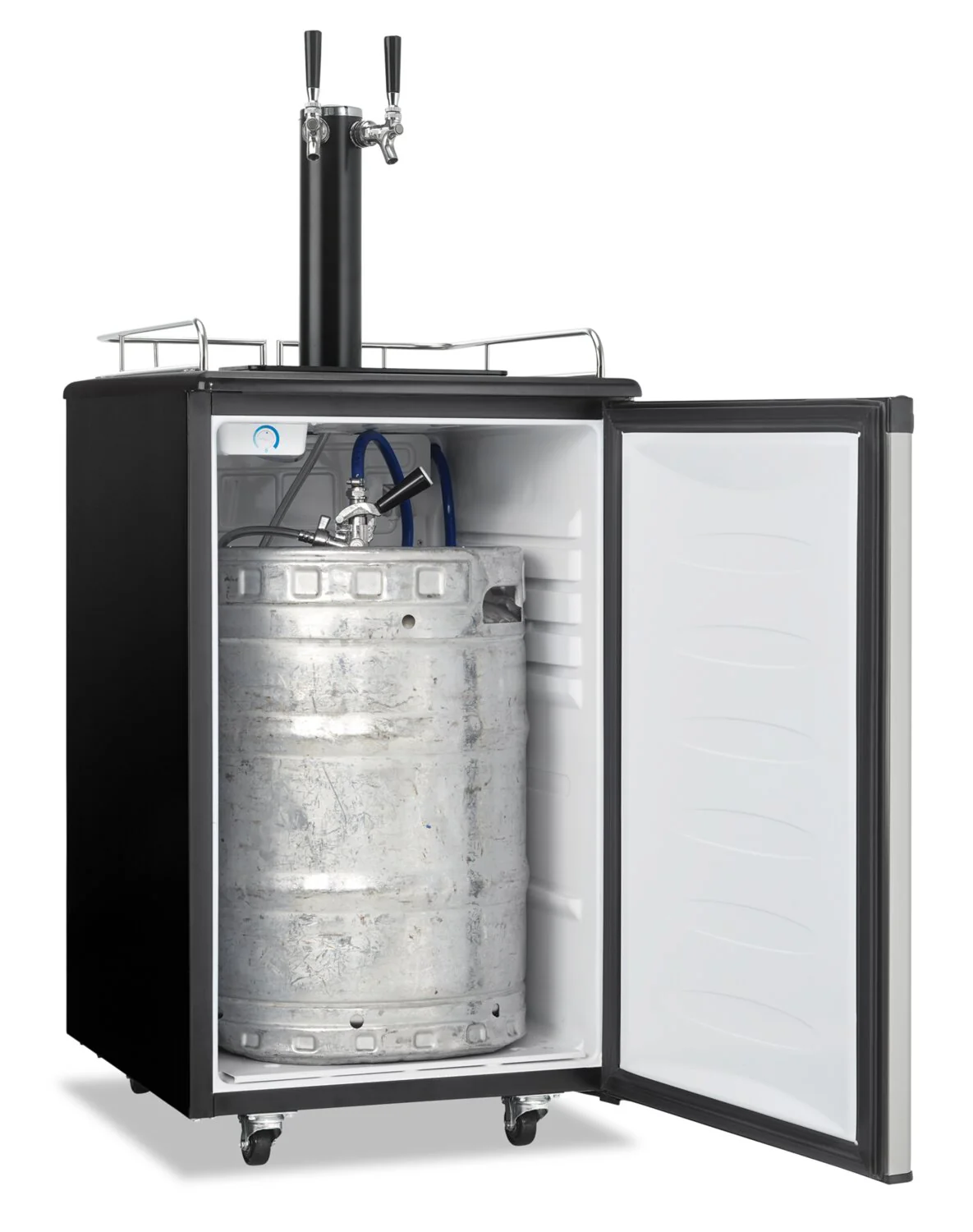 Danby 5.4 Cu. Ft. Dual-Tap Kegerator - DKC054A1BSL2DB - Image 6