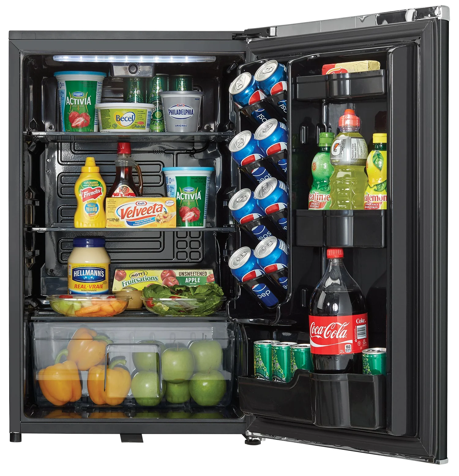 Danby Metallic Black Contemporary Classic Compact Refrigerator (4.4 Cu.Ft.) - DAR044A6MDB-6 - Image 3