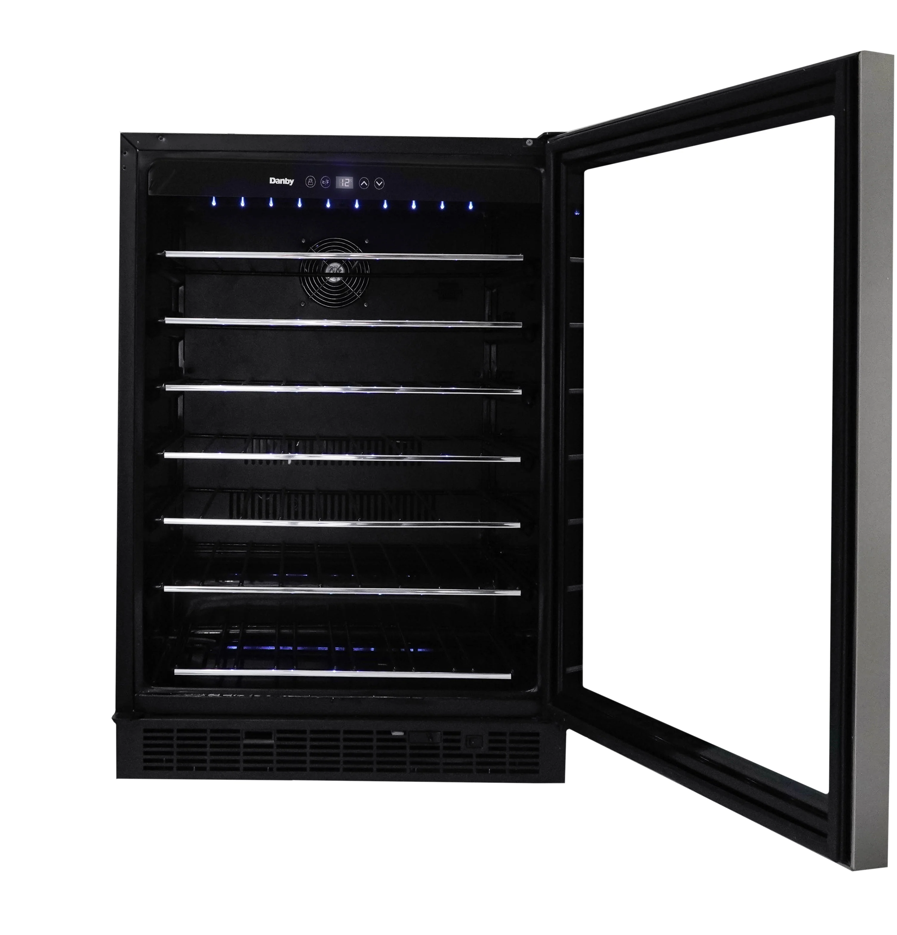 Danby Stainless Buit-In Under-Counter 60 Bottles Wine Cooler - DWC057A1BSS - Image 3