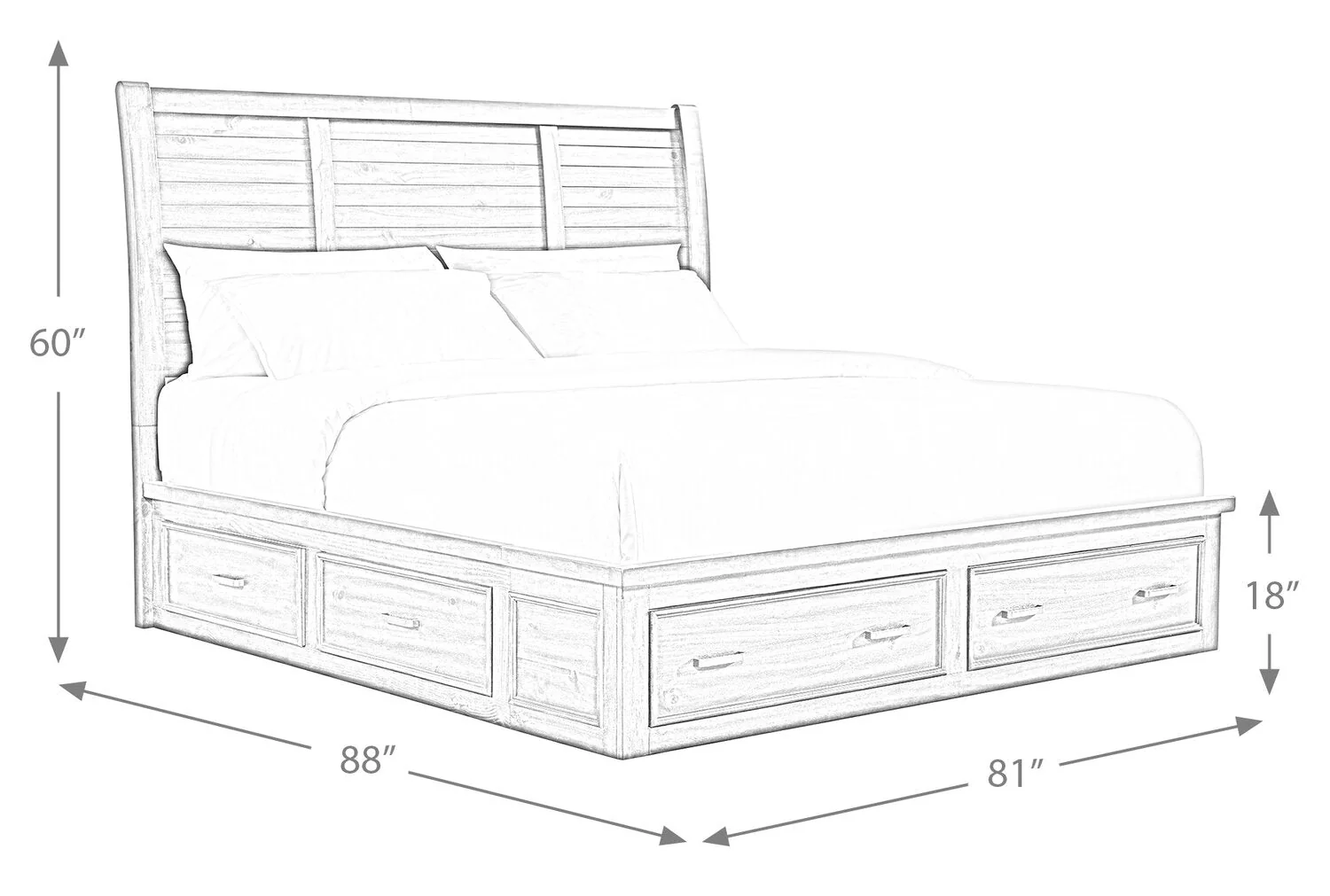 Dani King Storage Bed - Image 8