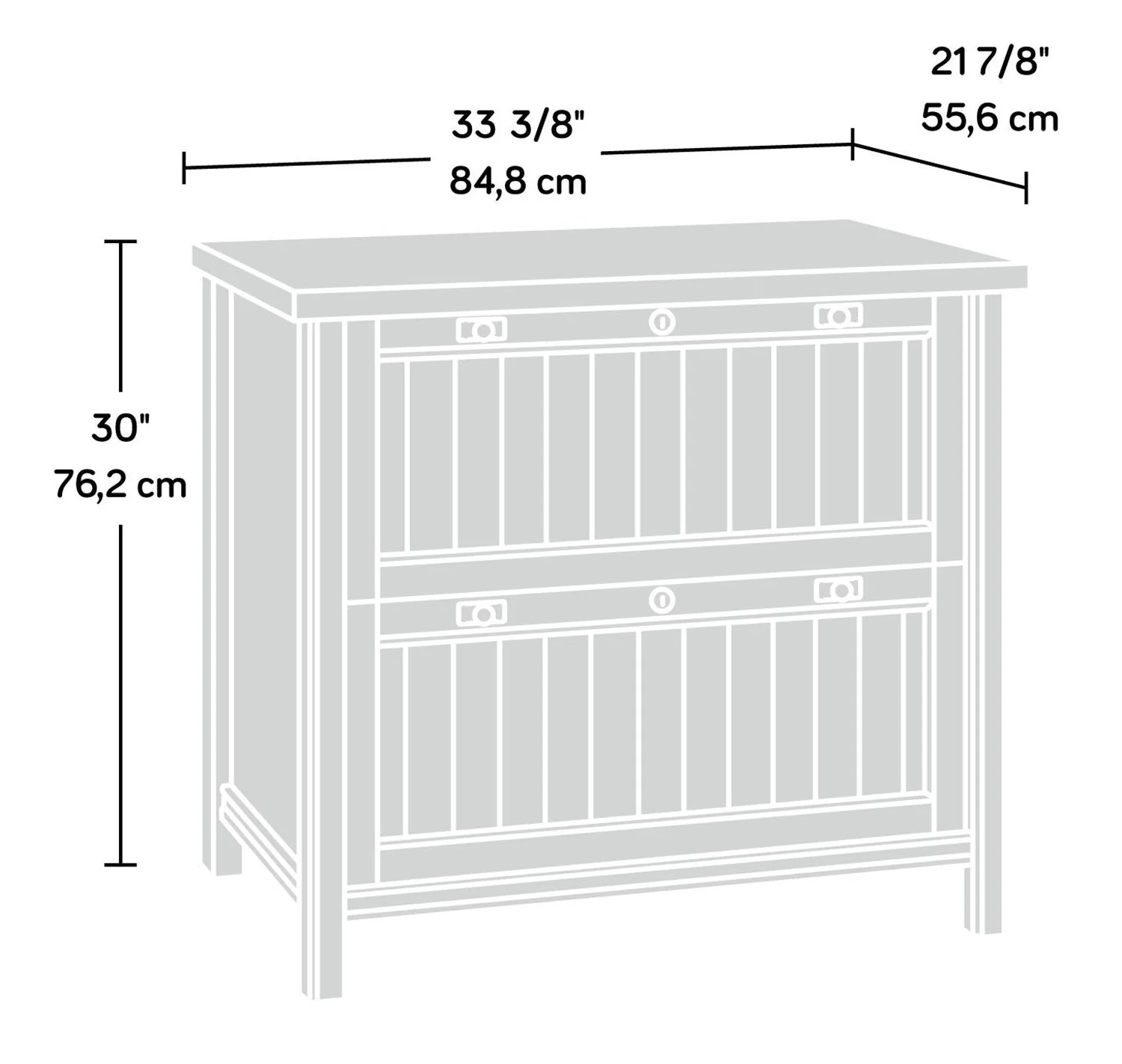 Darrington Filing Cabinet - Chalked Chestnut - Image 9
