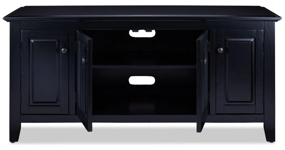 Davyn Tv Stand - Black - Image 4