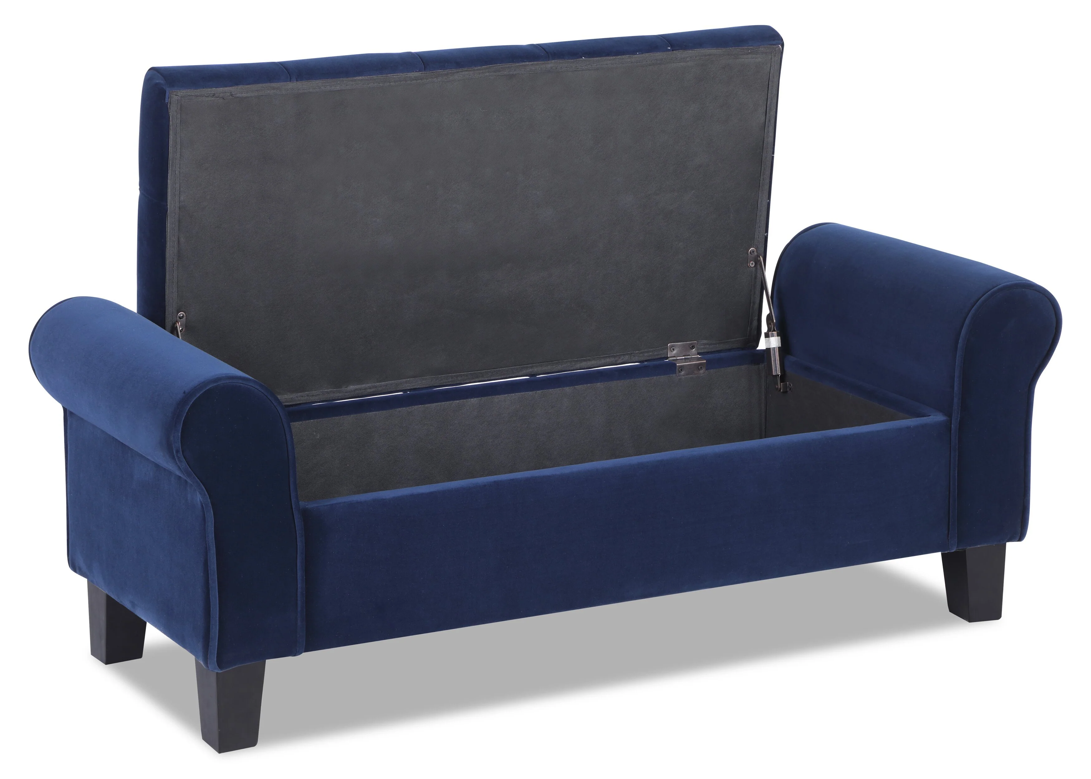 Delburne Storage Bench - Blue - Image 2
