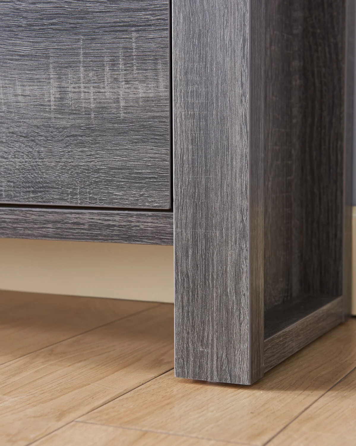 Deniz 75" Bookcase - Grey - Image 7