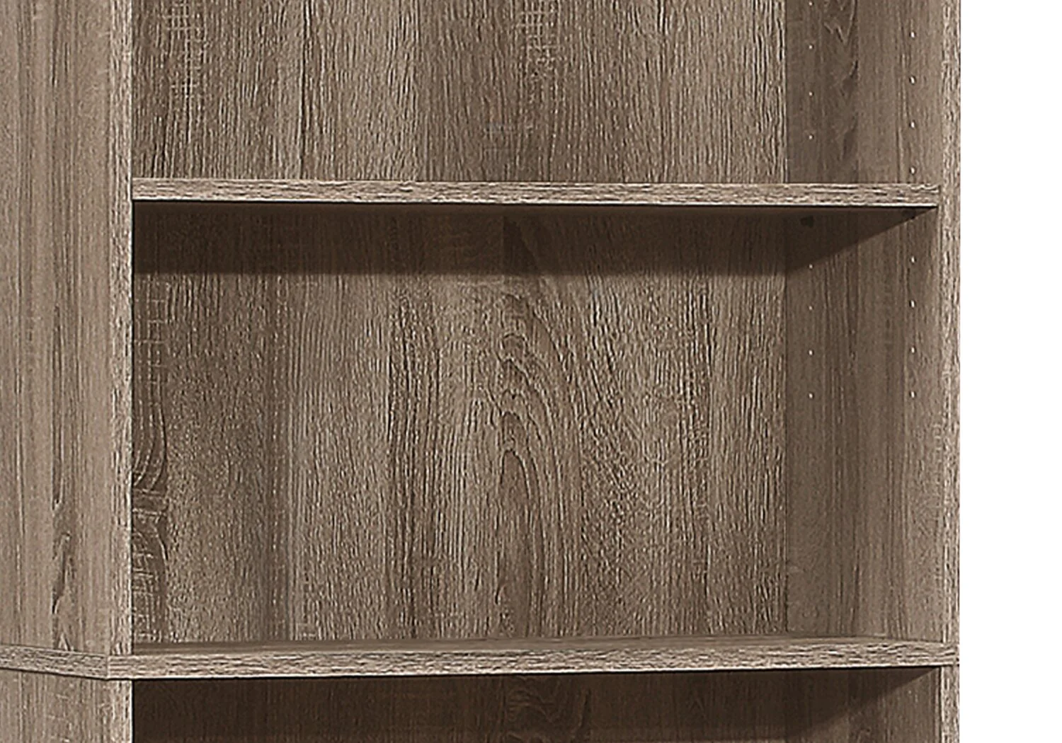 Derby 5-Shelf Bookcase - Dark Taupe - Image 2
