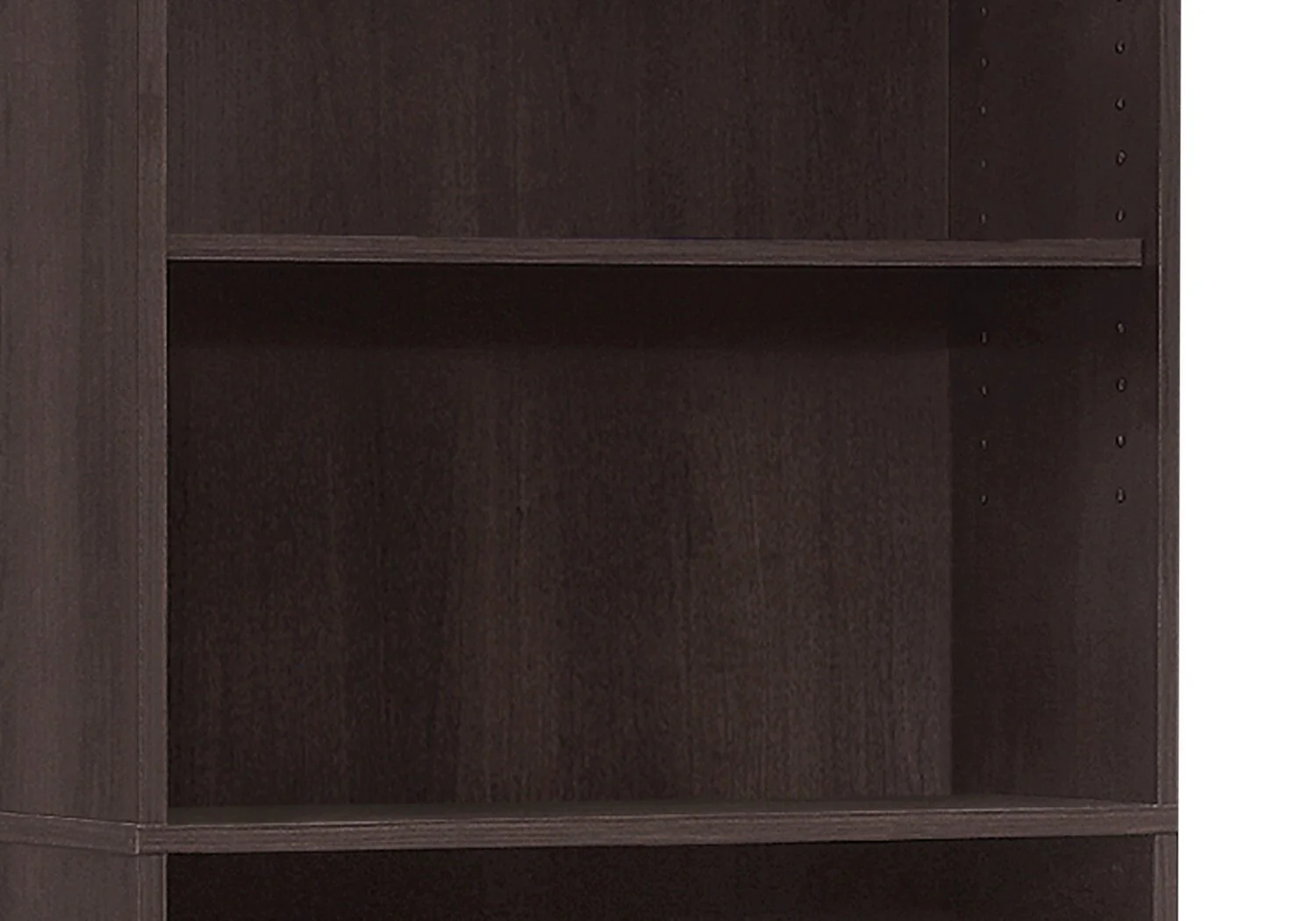 Derby 5-Shelf Bookcase - Espresso - Image 2